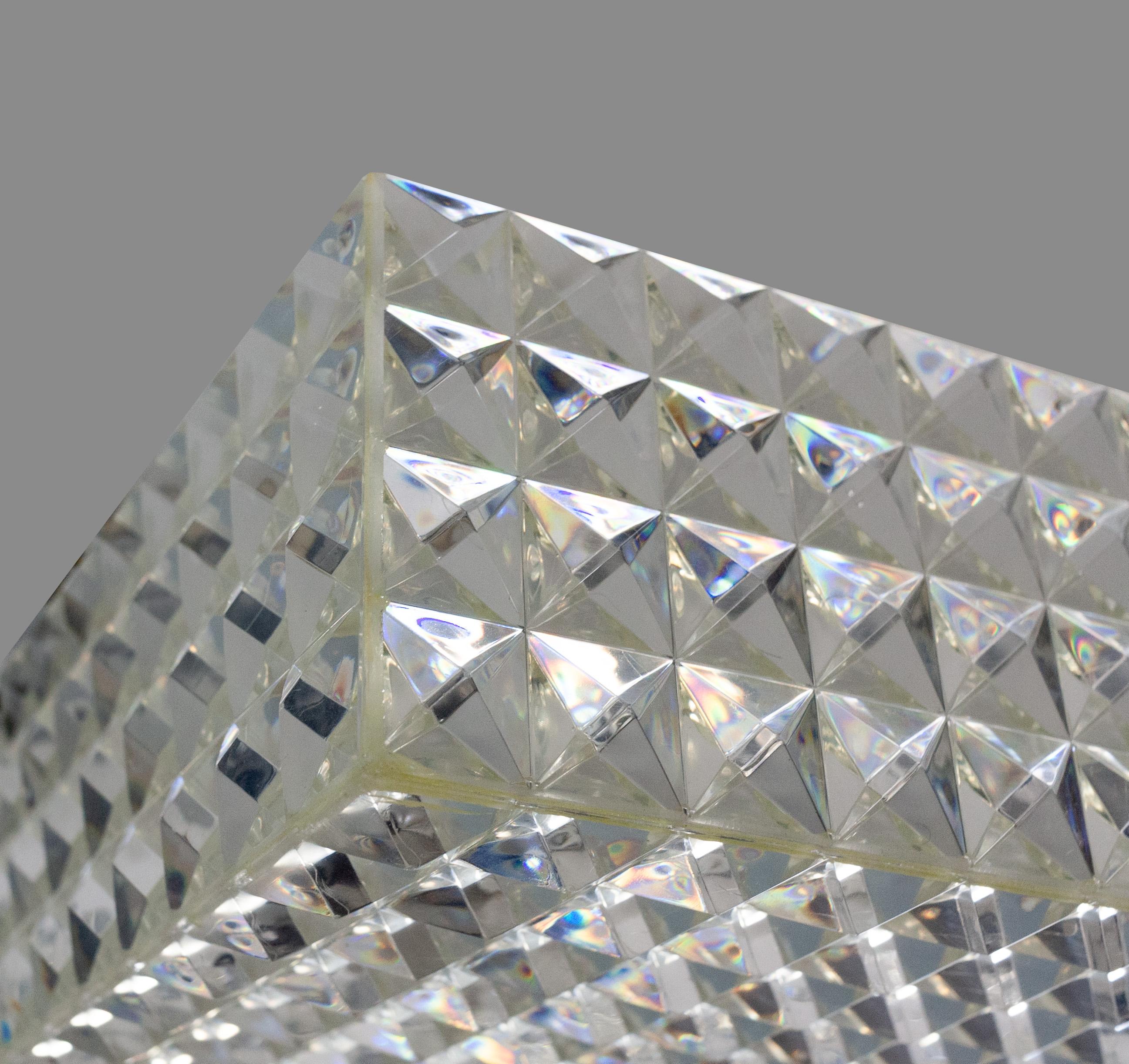 German Ceiling Light Model Diamant by Aloys Gangkofner for Erco, 1970s