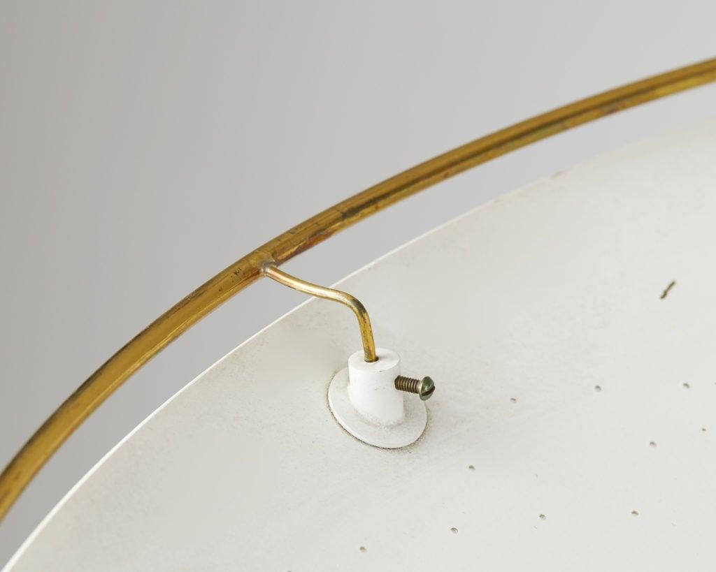 Mid-20th Century Ceiling Light Model K2-33 Designed by Paavo Tynell for Taito Oy, Finland