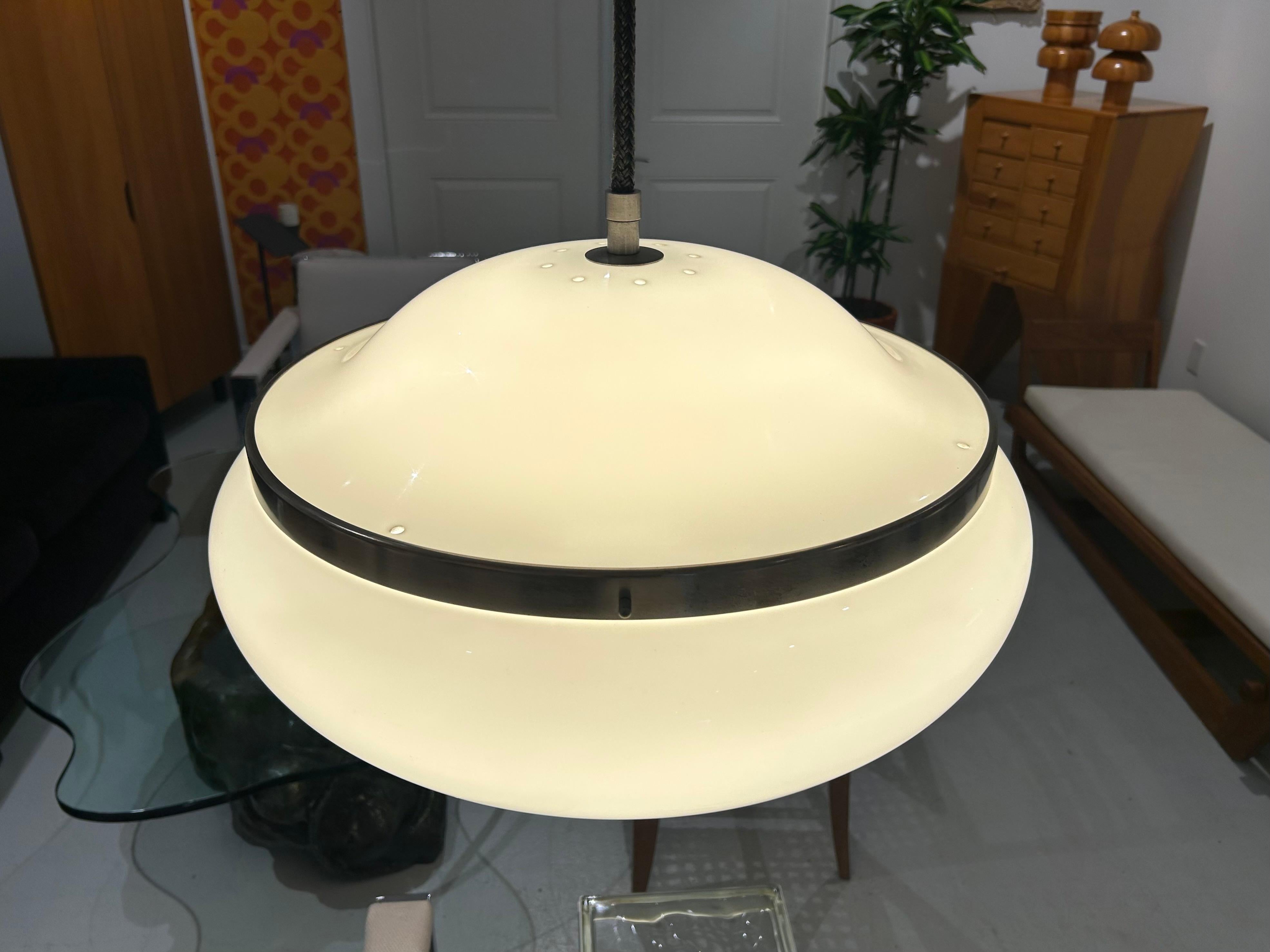 Metà XX secolo Ciondolo a soffitto di Gianemilio Piero & Ana Montis, Kartell in vendita