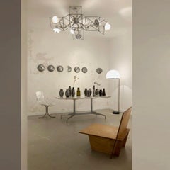 Una lampada da soffitto RADICALE "Poliedra" N°7043 di FELICE RAGAZZO, Guzzini, Italia 1970