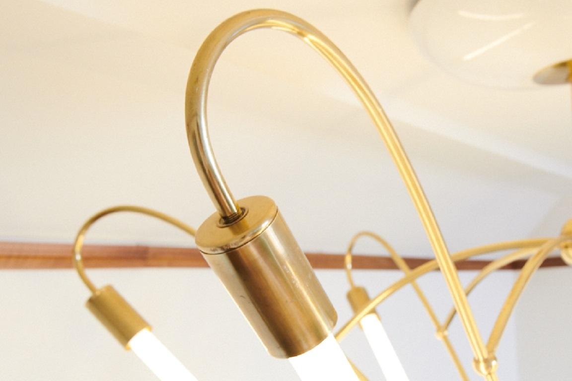Mid-20th Century Ceiling Light with Light Tubes KARL, 1950s For Sale