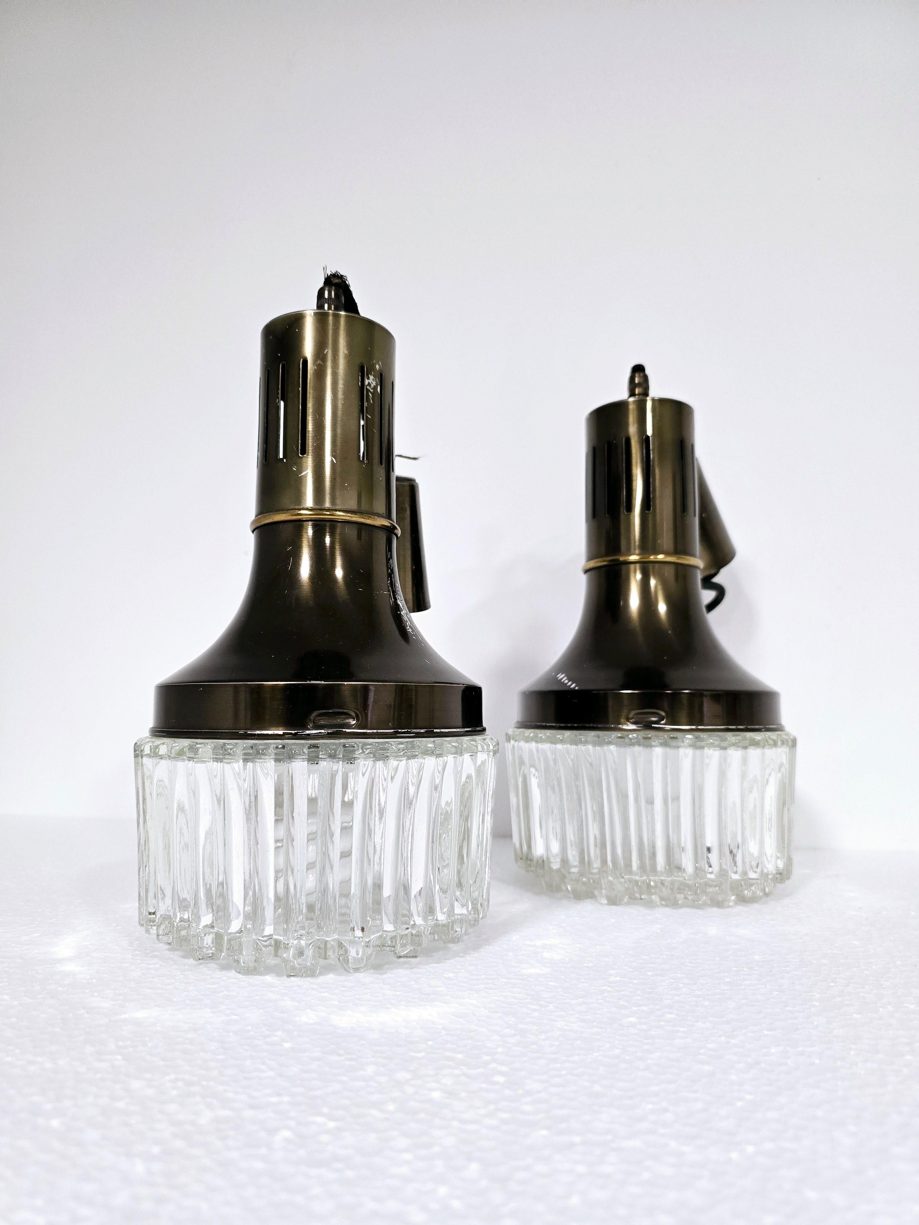Alluminio Lampade da soffitto degli anni '70 in vendita