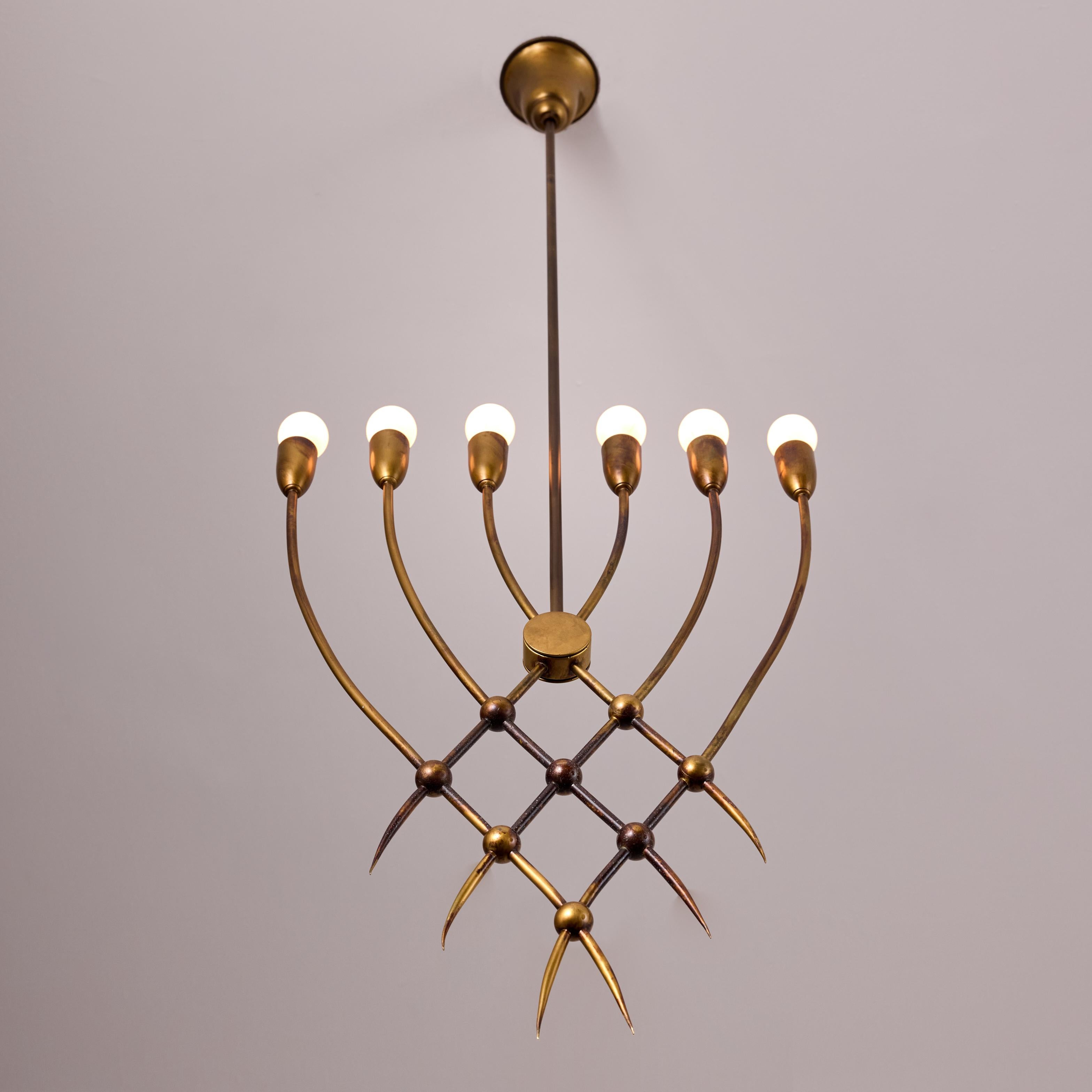 Ceiling Lights by Guglielmo Ulrich For Sale 4