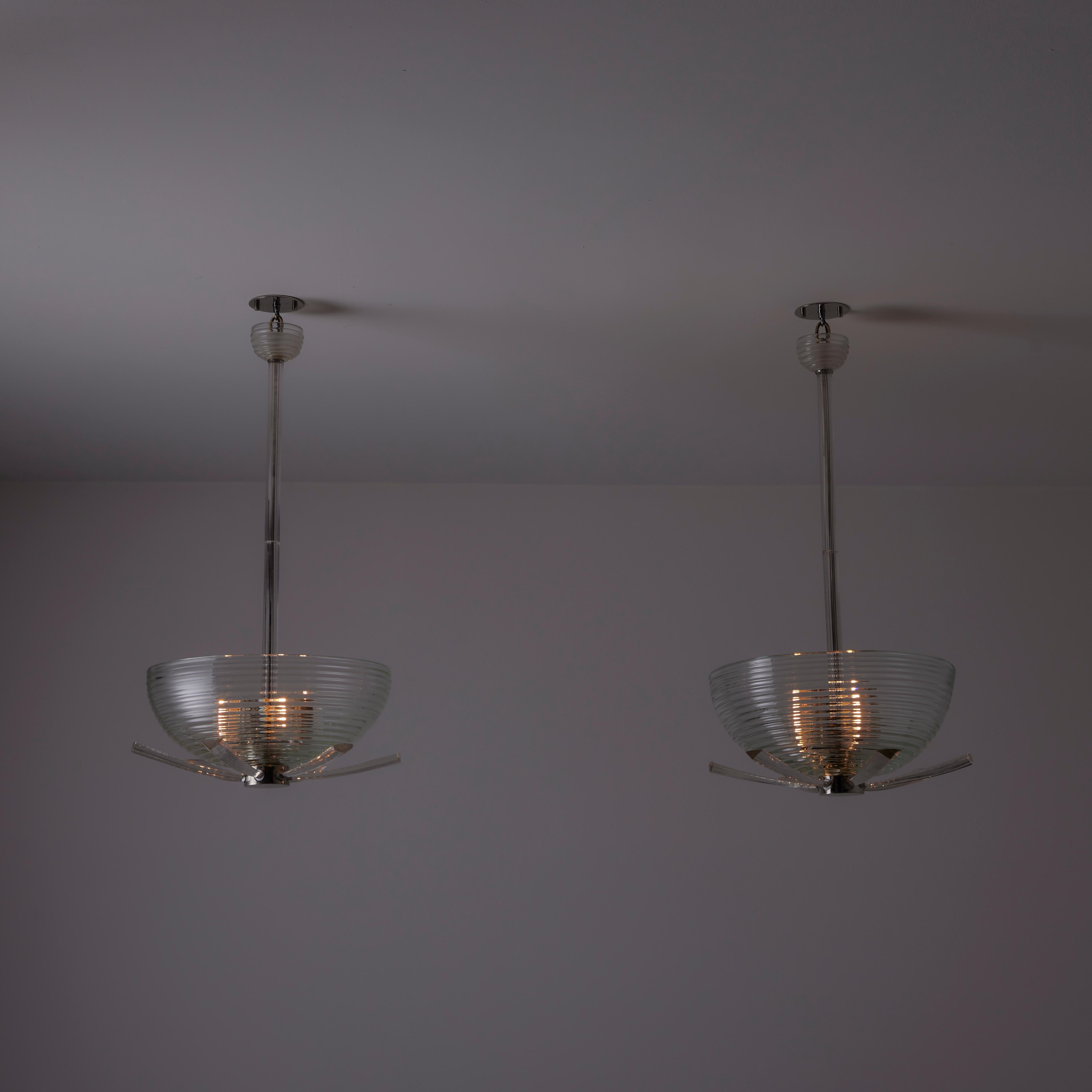 Ceiling Lights by Seguso 7