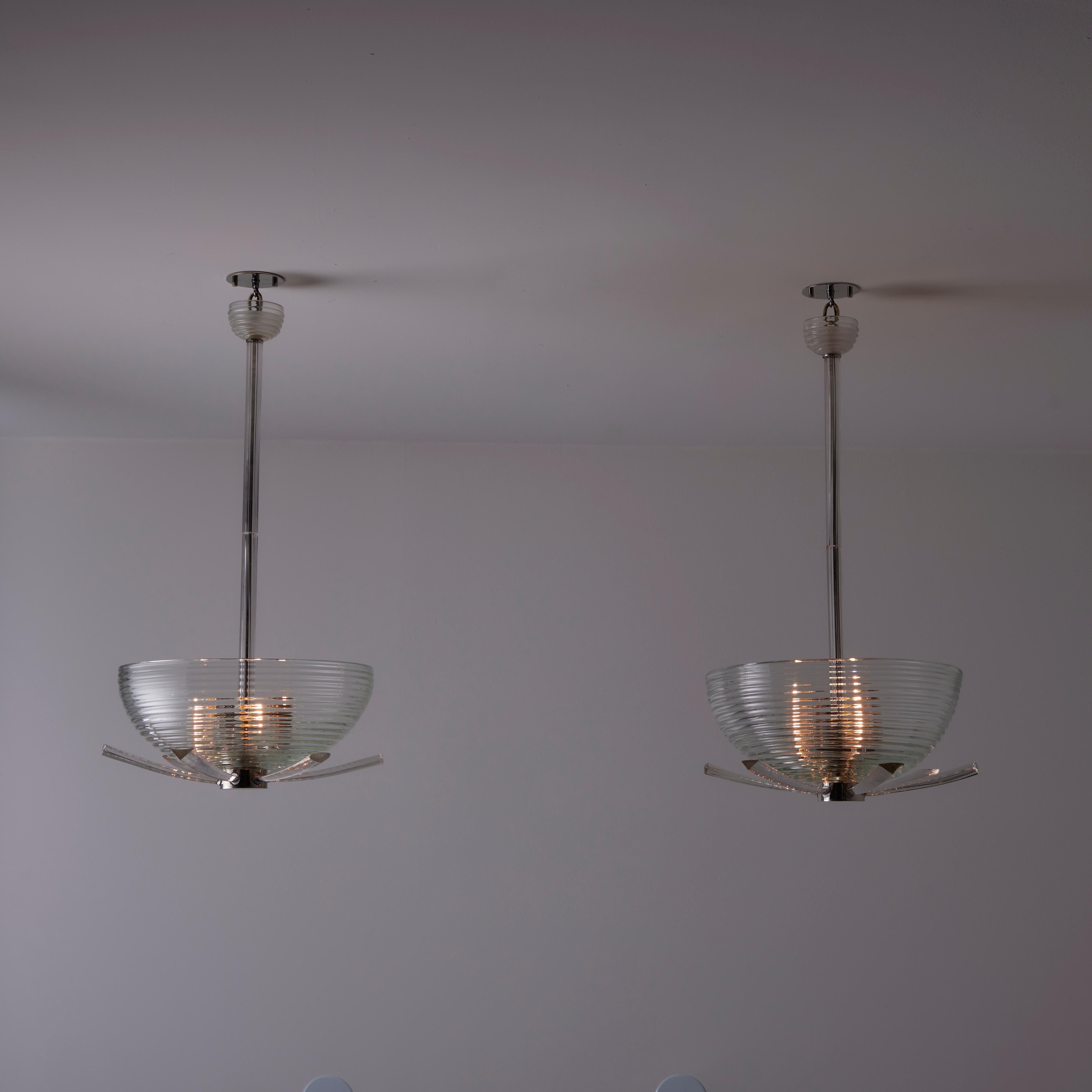 Mid-Century Modern Ceiling Lights by Seguso For Sale