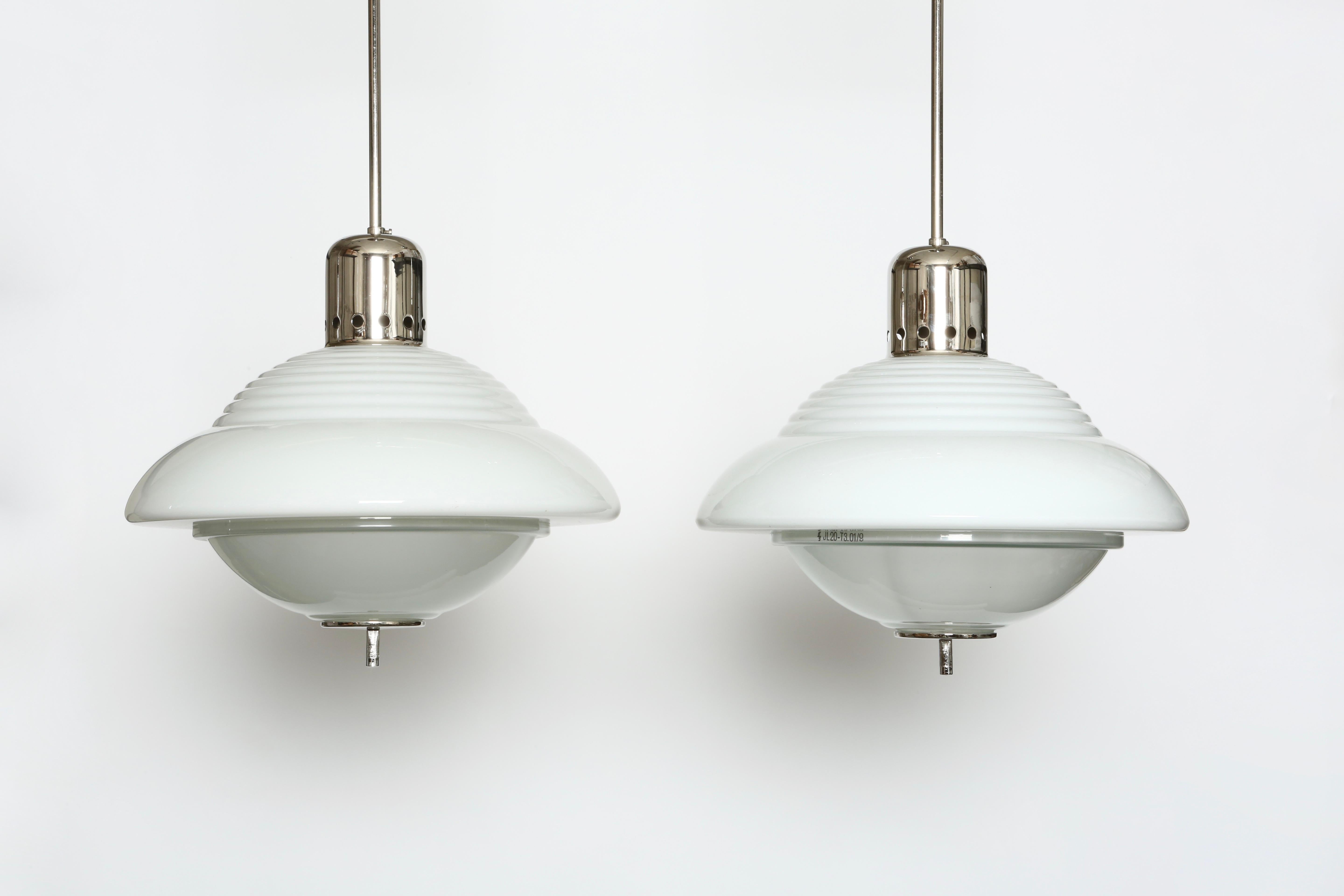 Mid-20th Century Ceiling lights by Siemens, a pair For Sale