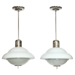 Ceiling lights by Siemens, a pair