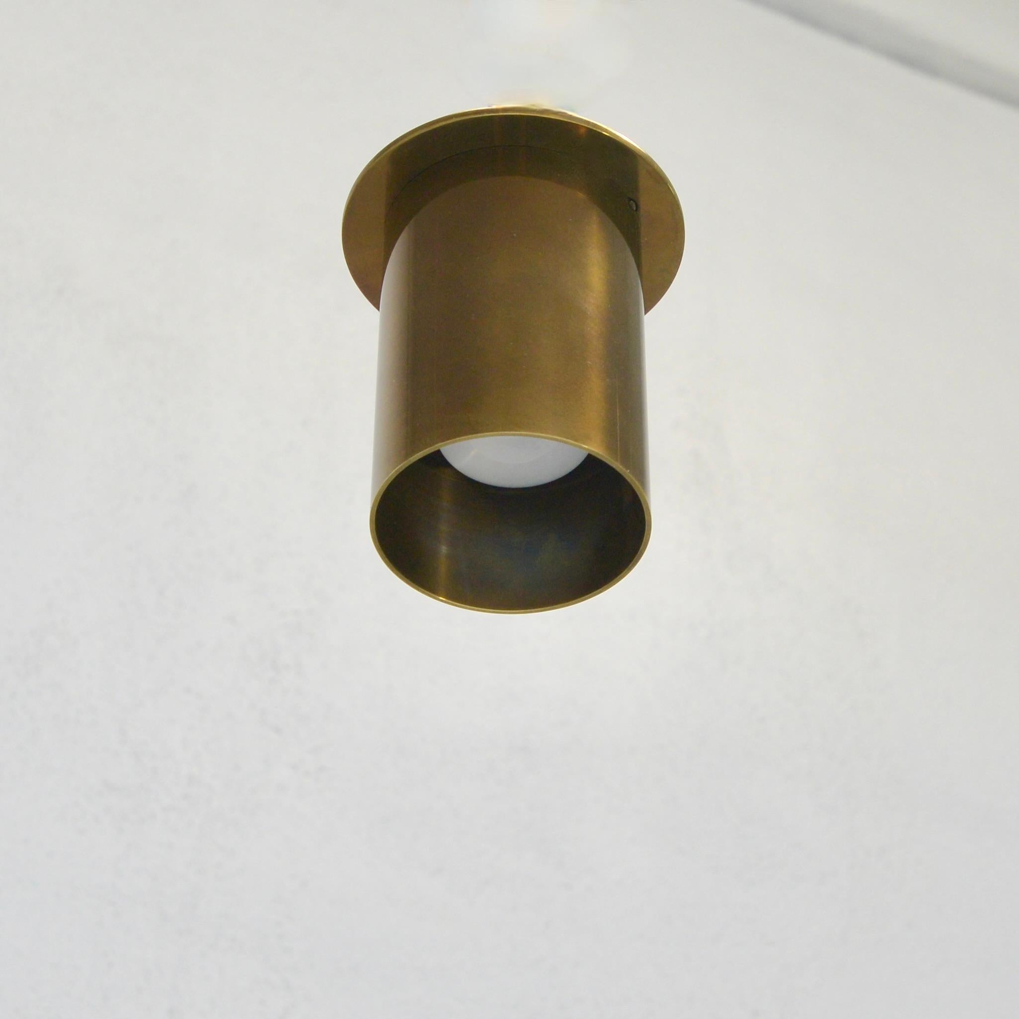 Patinated Ceiling LU Pipe For Sale