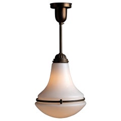 Ceiling Mount Luzette Pendant by Peter Behrens, Germany circa 1920