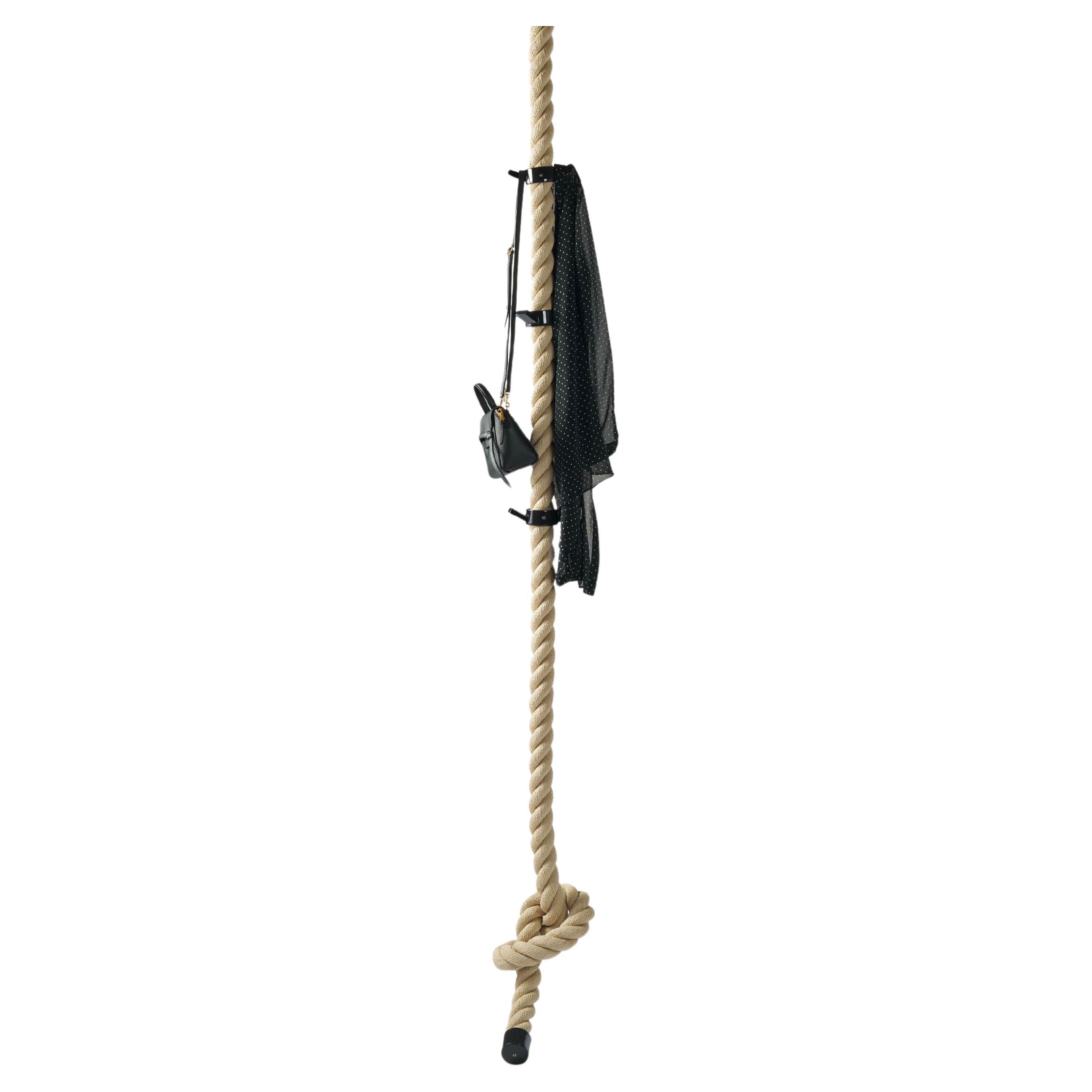 Ceiling-Mounted Coat Rack Opinion Ciatti La Cima Design Lapo Ciatti - Sand/Black in vendita