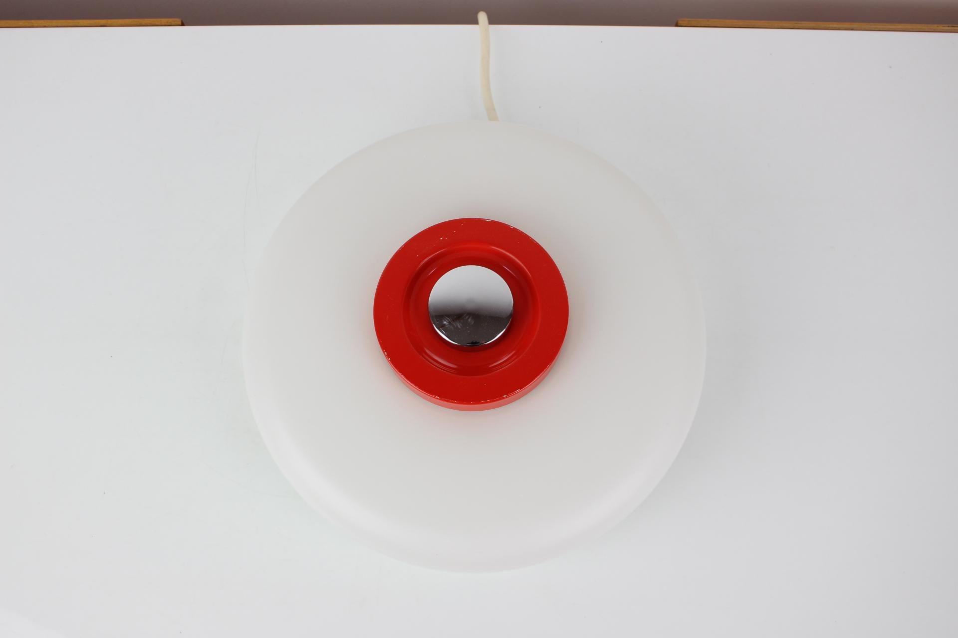 Mid-Century Modern Ceiling or Wall Lamp Napako Designed by Josef Hurka, 1970s