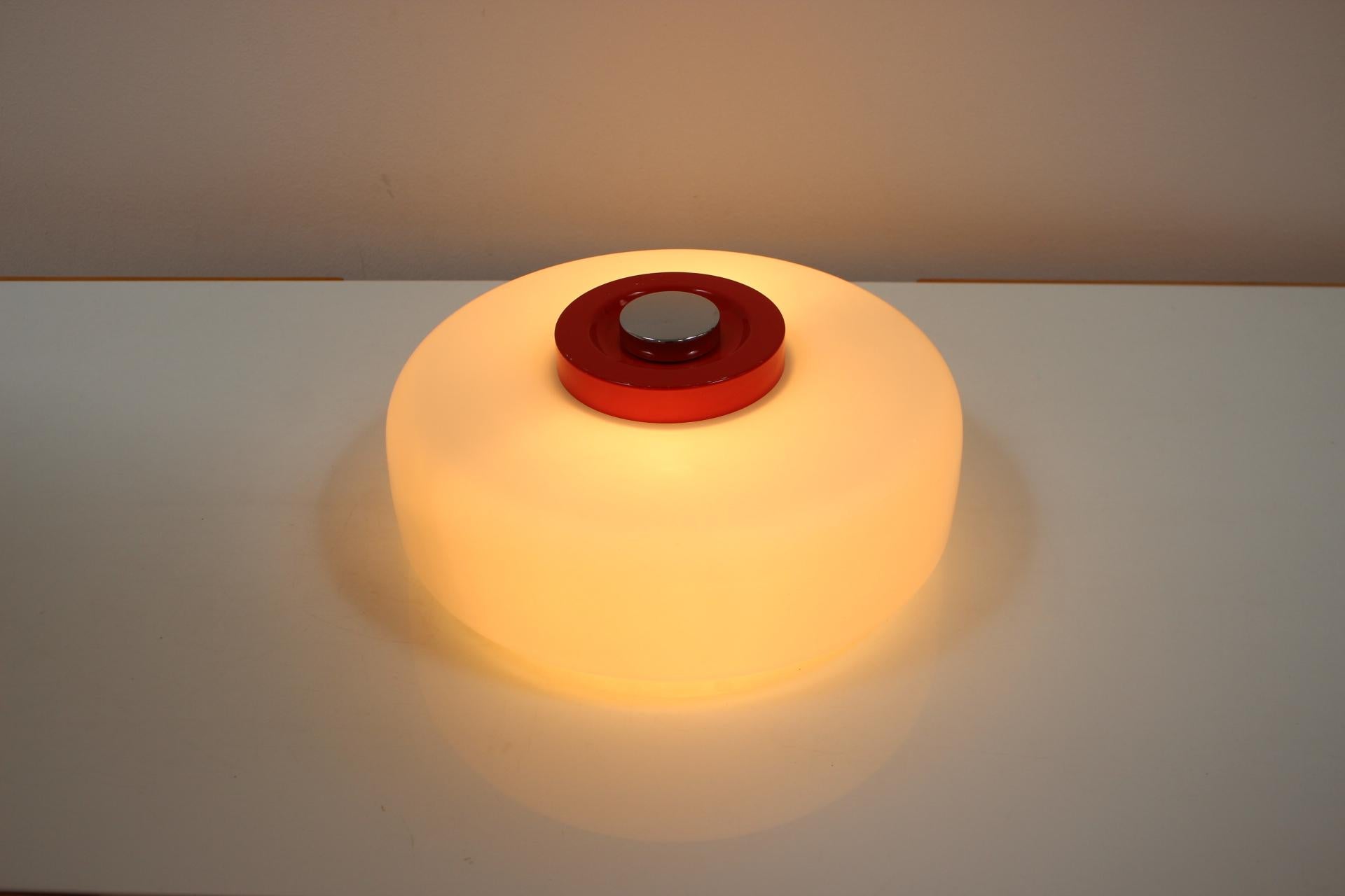 Ceiling or Wall Lamp Napako Designed by Josef Hurka, 1970s In Good Condition In Praha, CZ