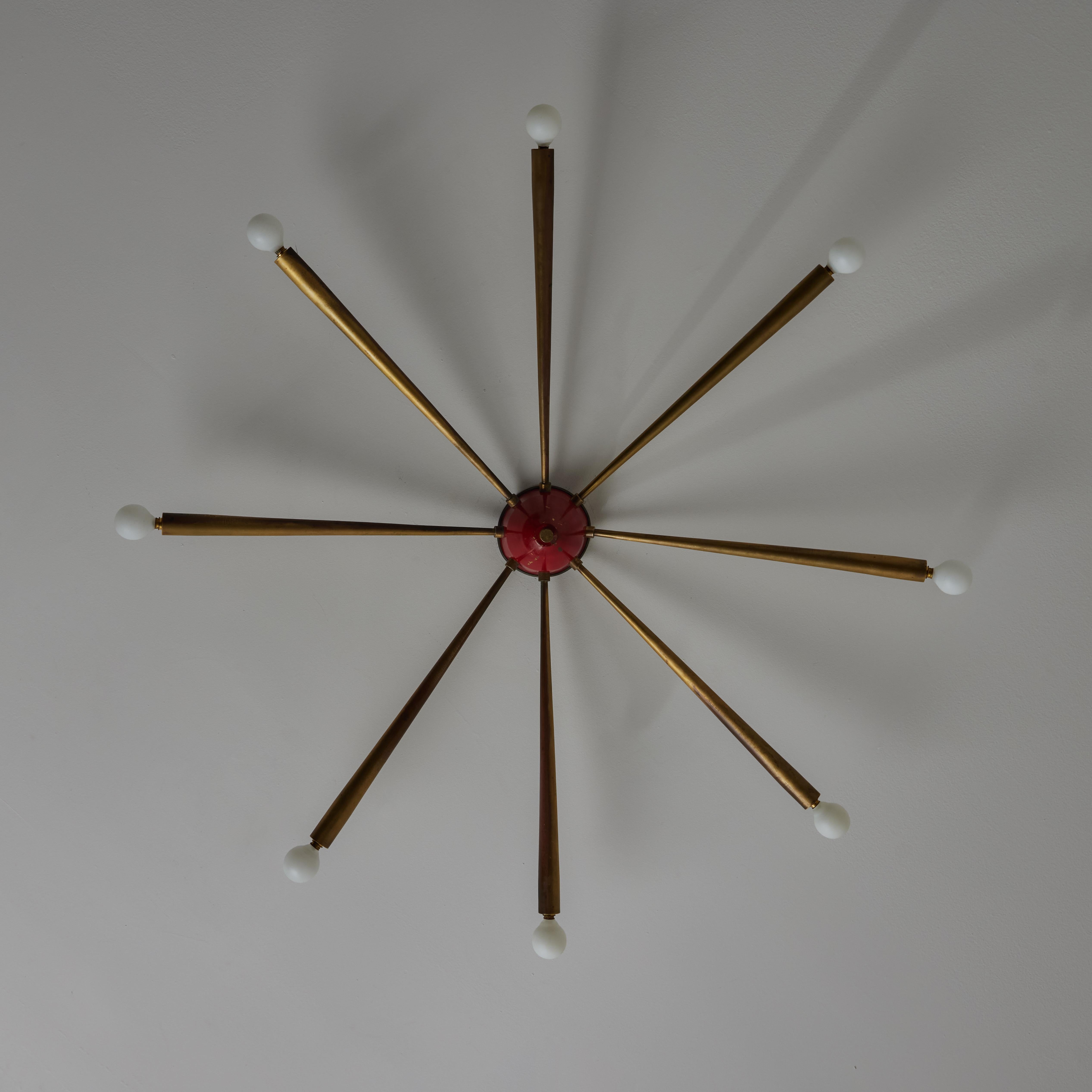 Ceiling or Wall Light Attributed to Oscar Torlasco  For Sale 6