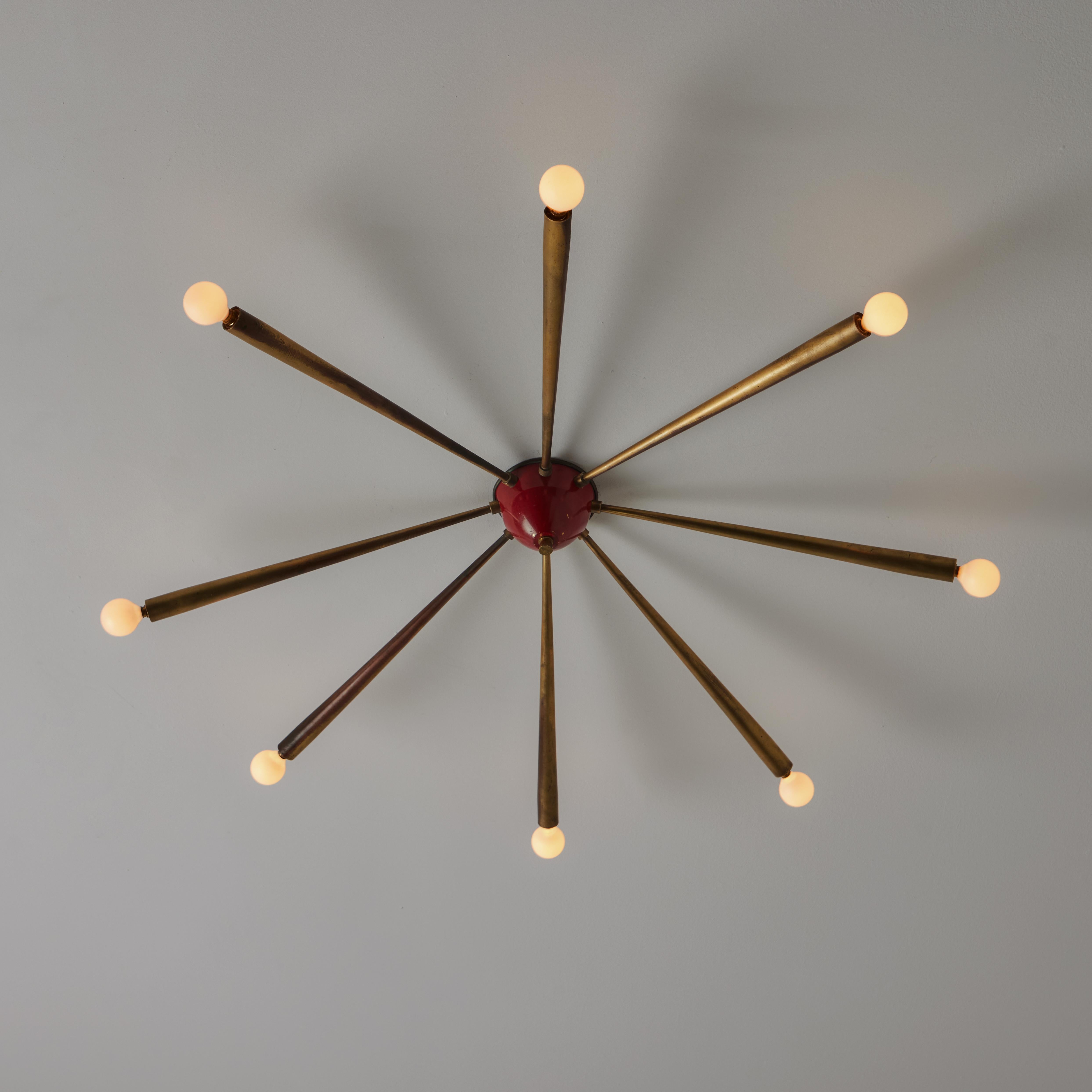 20th Century Ceiling or Wall Light Attributed to Oscar Torlasco  For Sale
