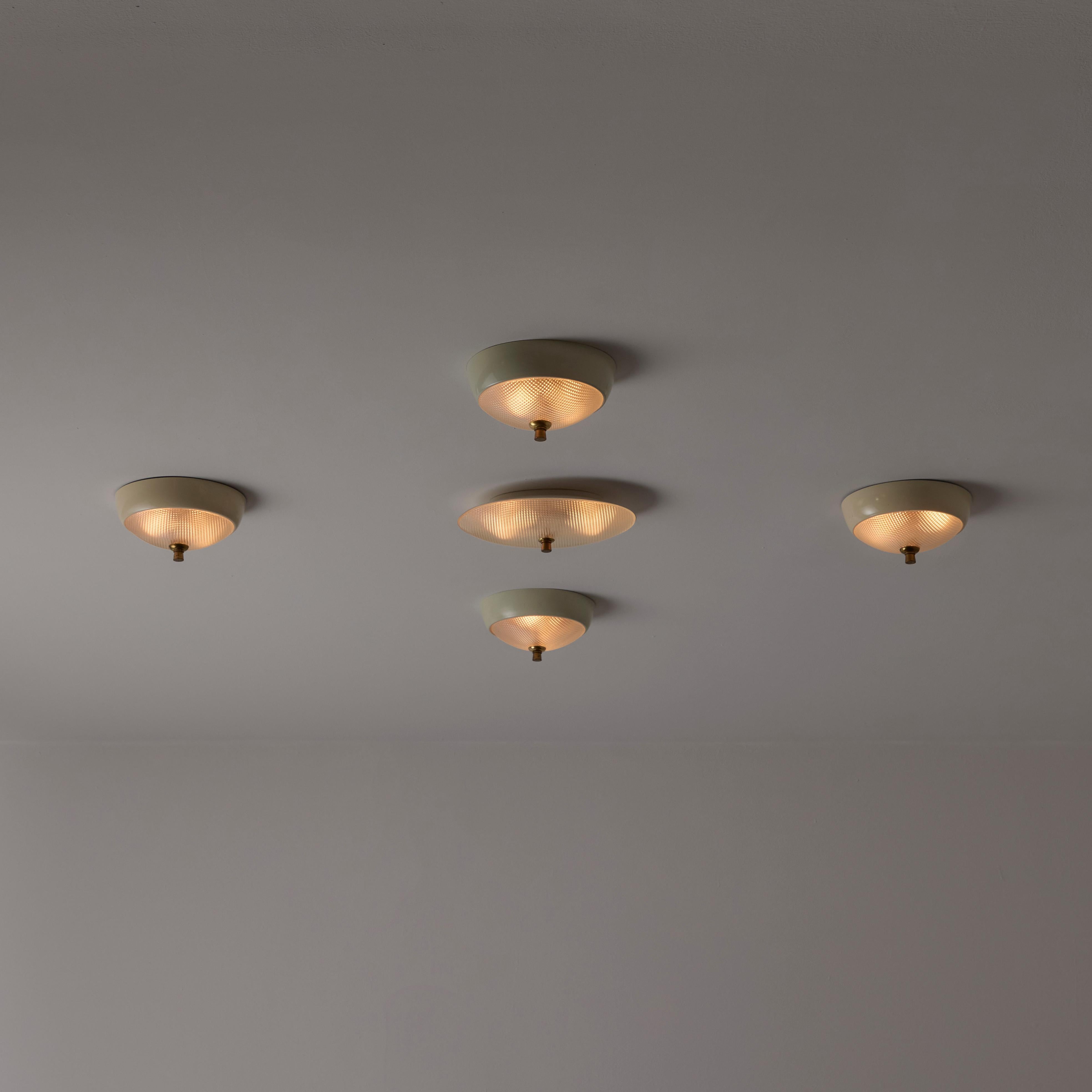 Italian Three Ceiling or Wall Lights by Lumi For Sale