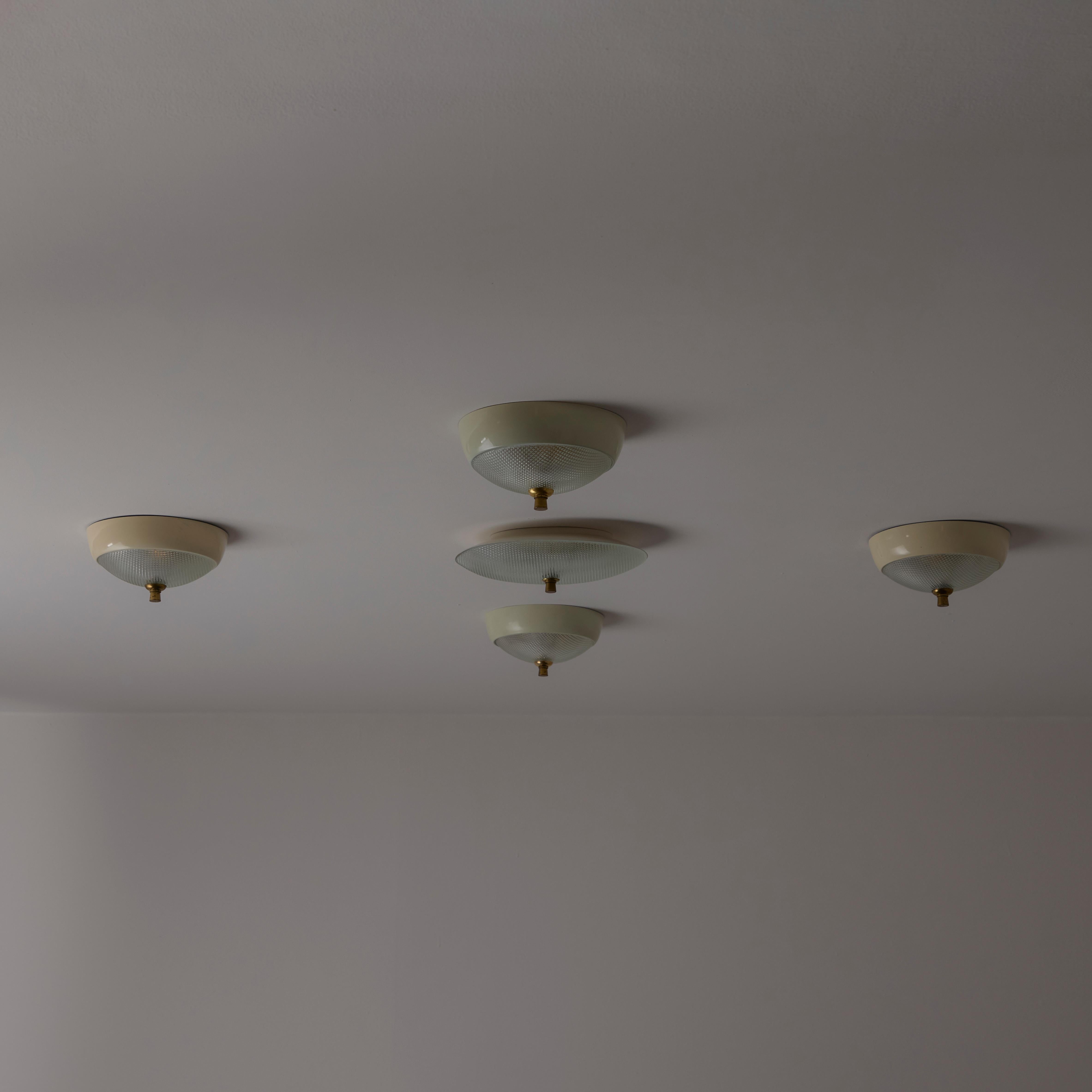 Aluminum Three Ceiling or Wall Lights by Lumi For Sale