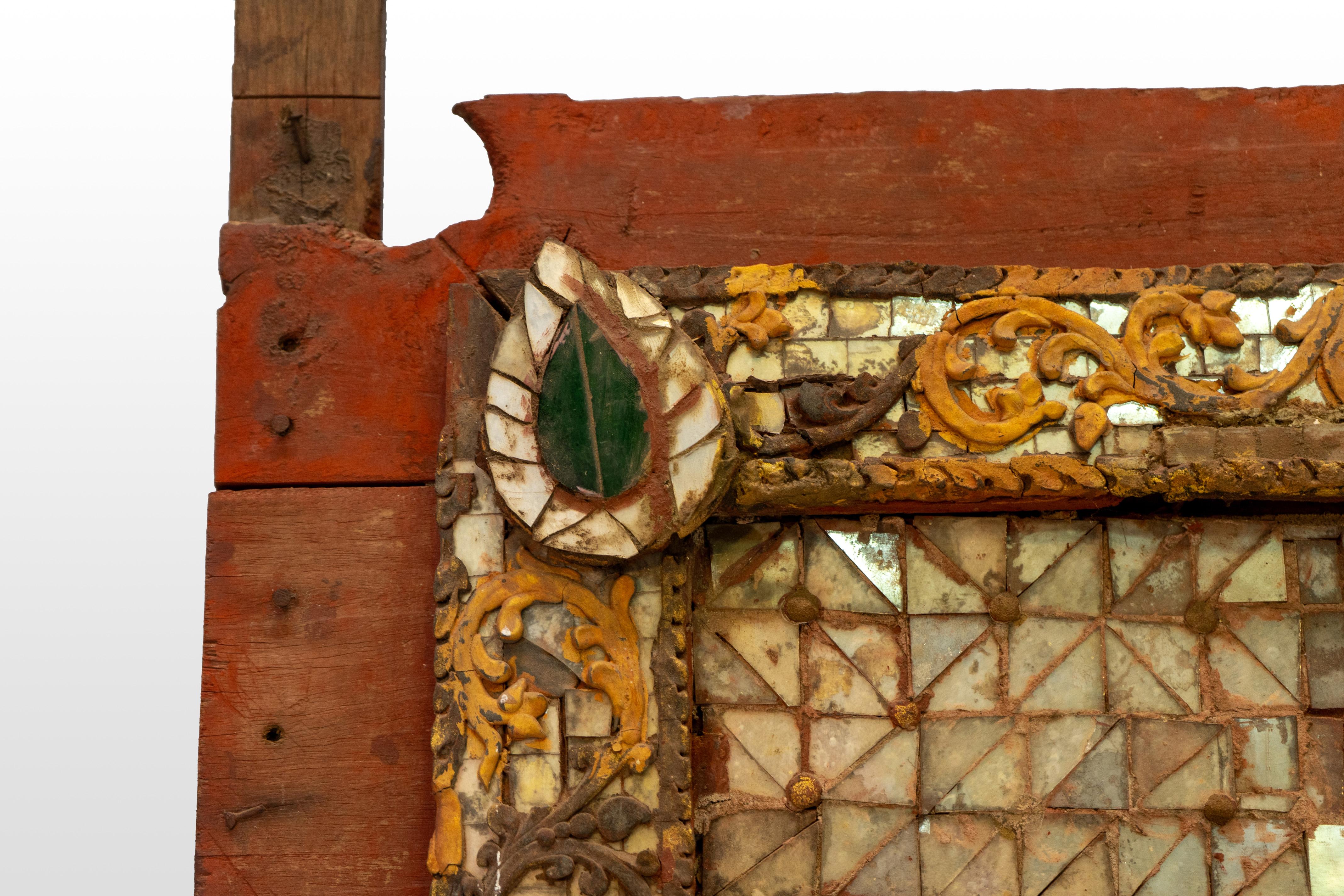 Ceiling Panel with Colored Glass Tesserae Design For Sale 1