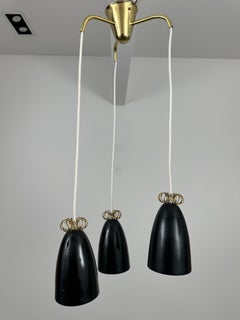 Ceiling Pendant by Itsu, Helsinki Finland, Mid 20th Century