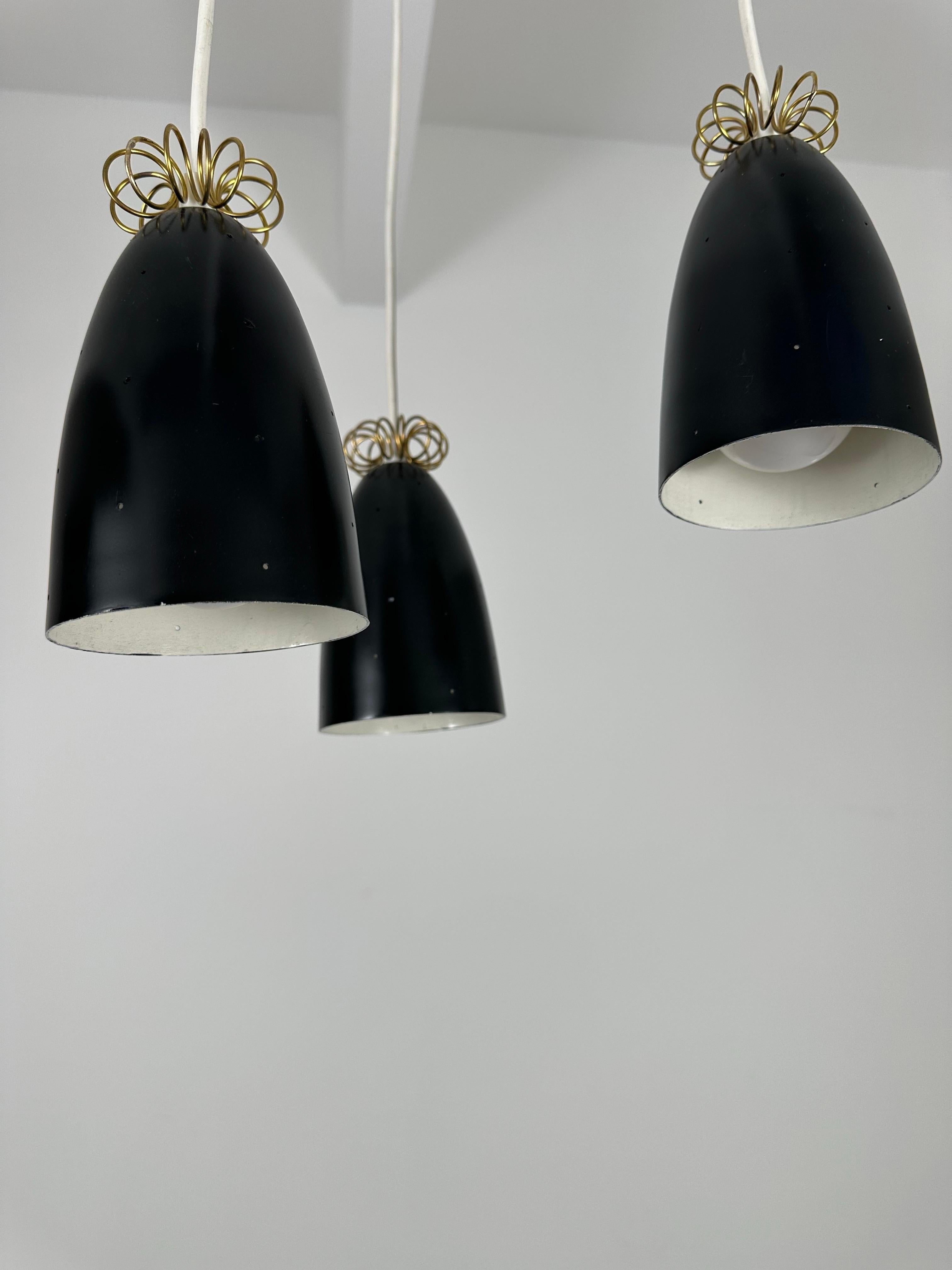 Colgante de techo de Itsu, Helsinki Finlandia, mediados del siglo XX en venta 2