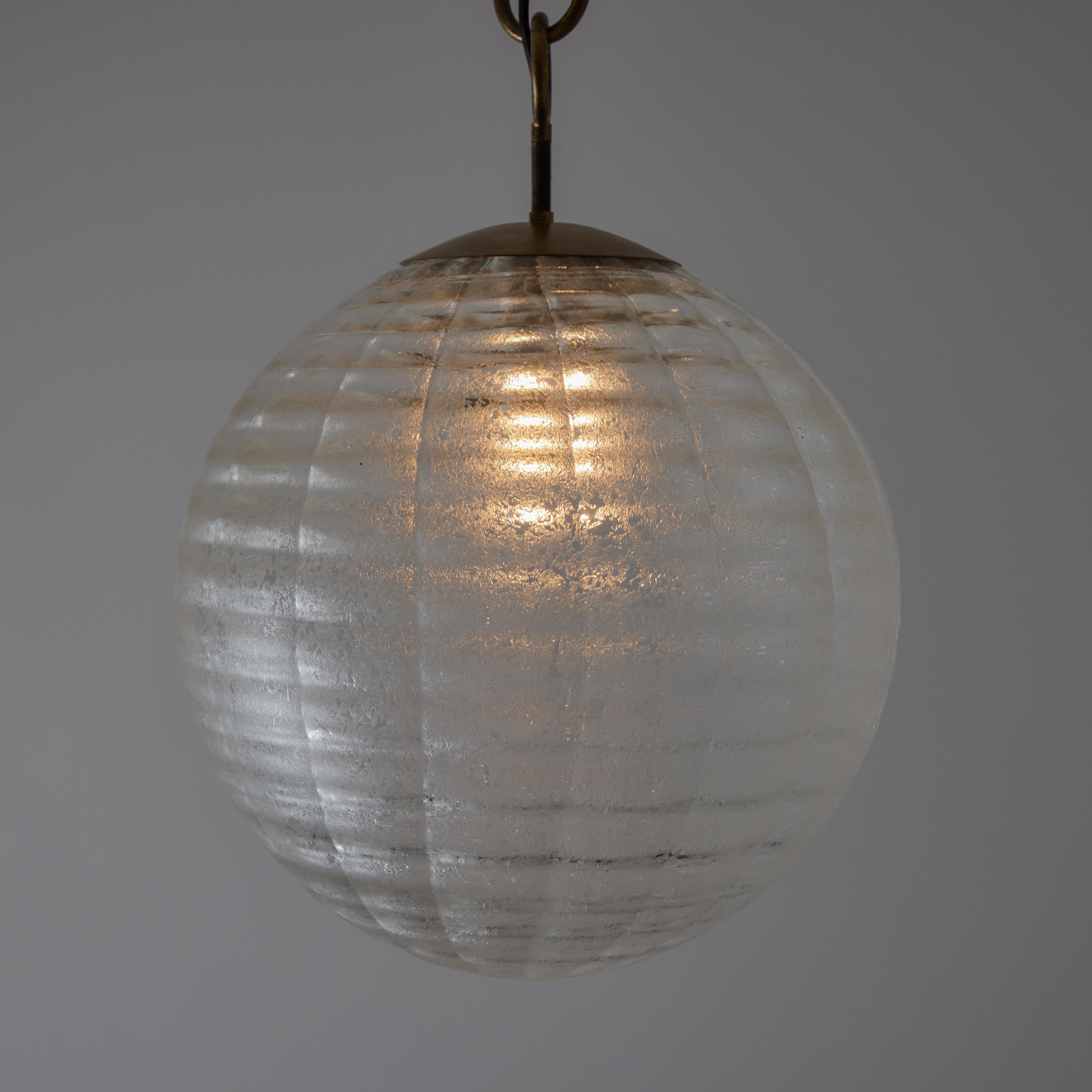 Mid-Century moderno Ciondolo da soffitto di Seguso in vendita