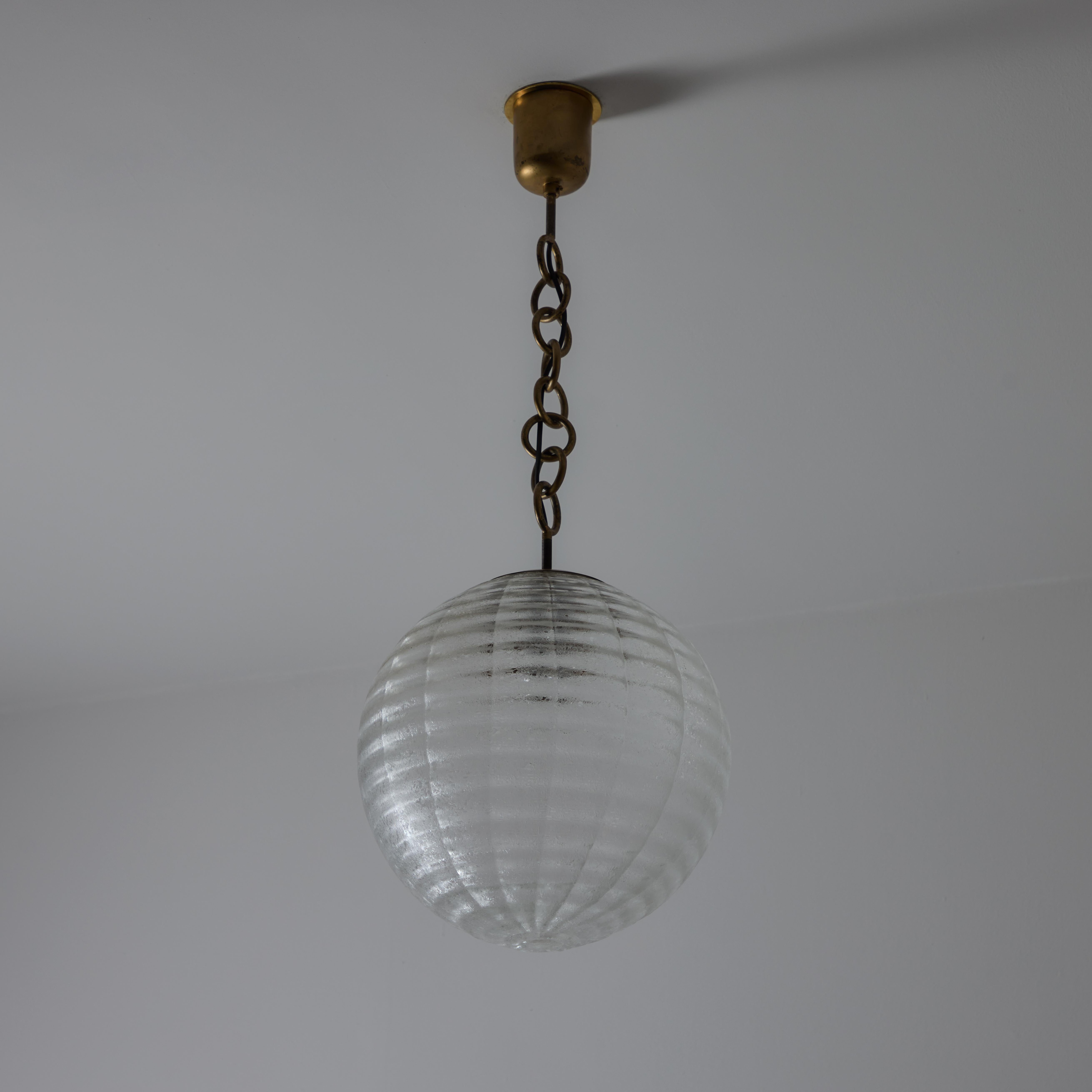 XX secolo Ciondolo da soffitto di Seguso in vendita