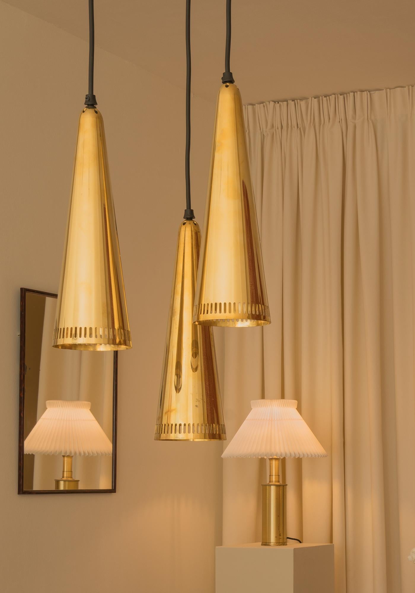 Ceiling pendant “K2-48” by Mauri Almari for Idman For Sale 1