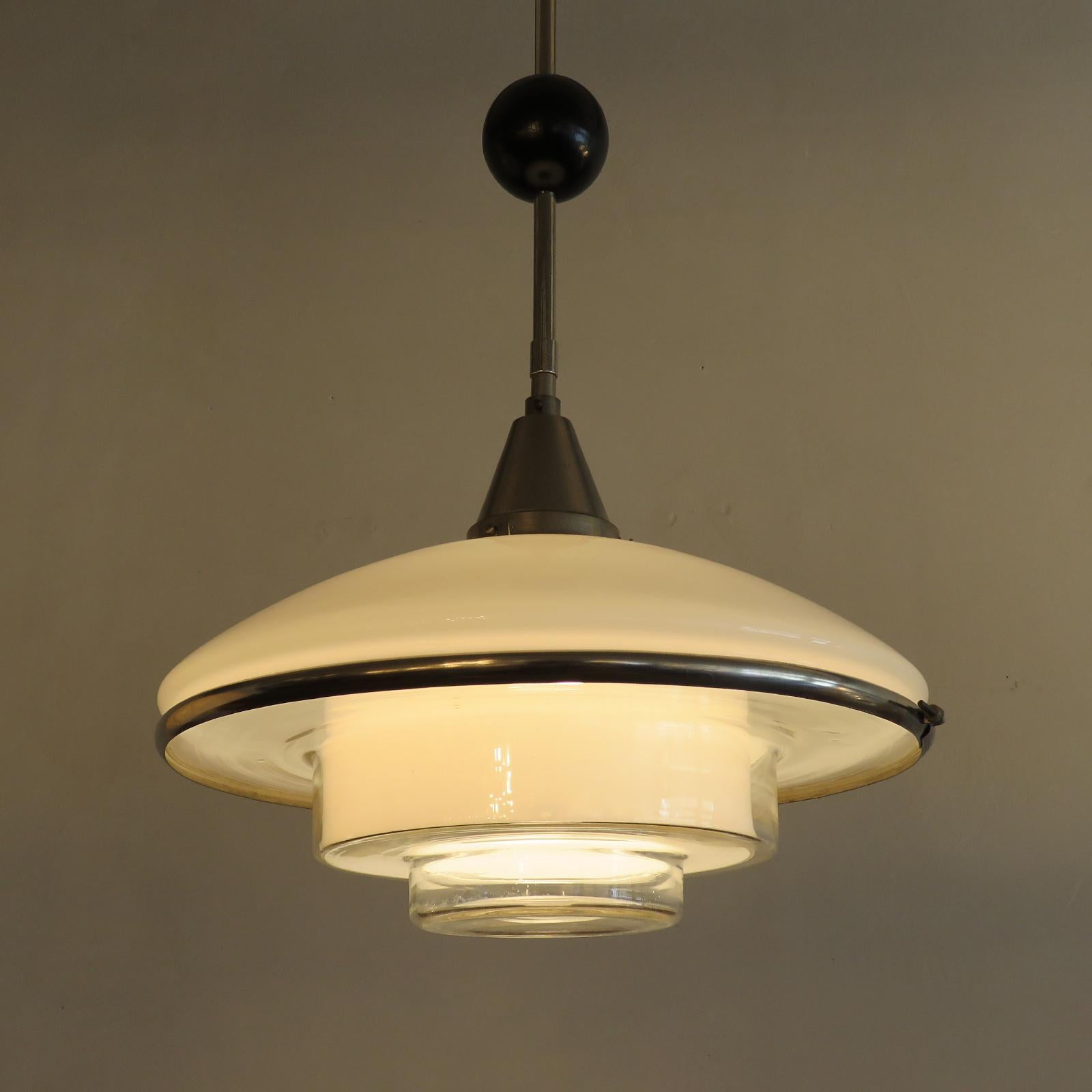 Ceiling Pendant Light 'P4' by Otto Müller, 1930 2