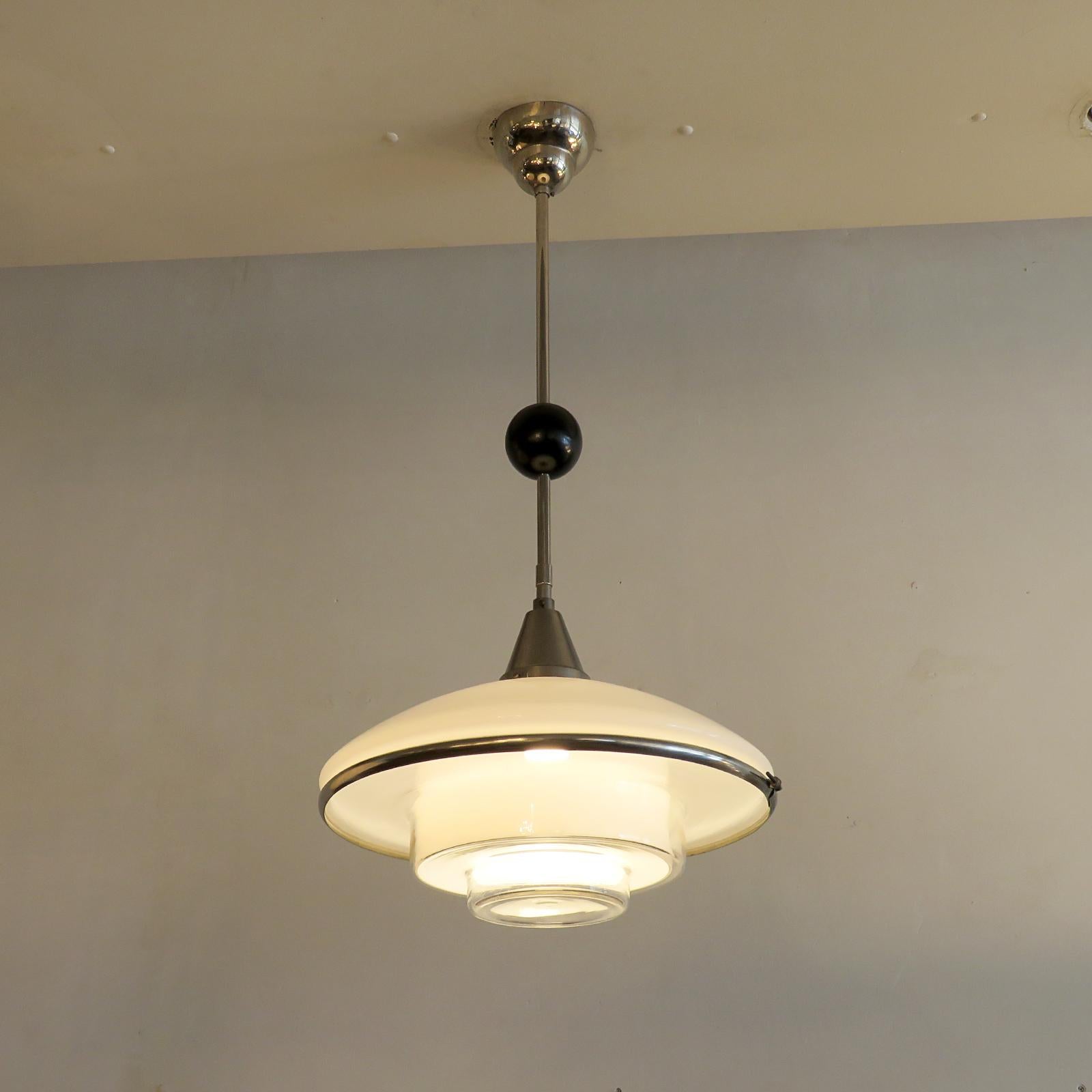 Ceiling Pendant Light 'P4' by Otto Müller, 1930 1