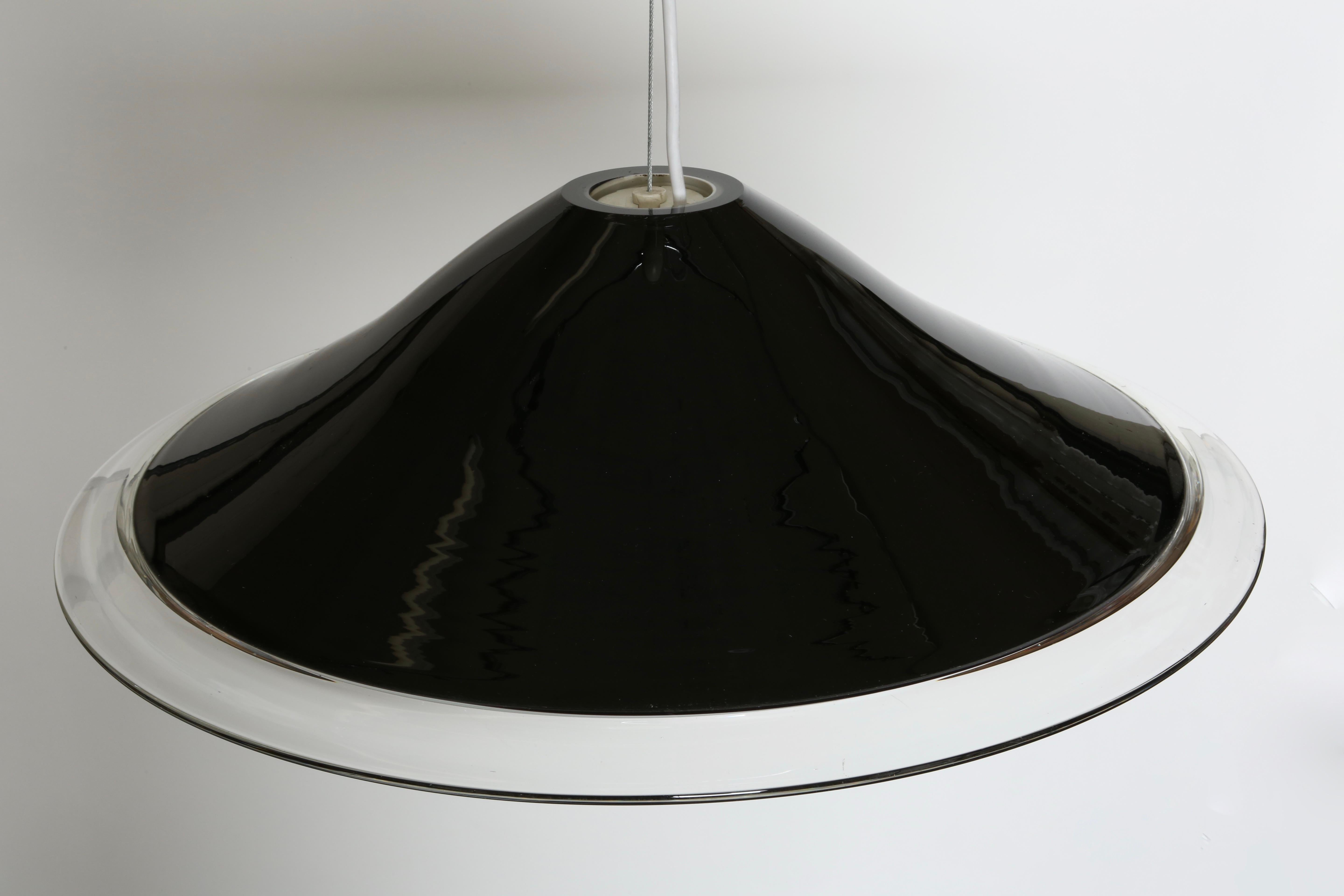 Ceiling Pendant Lights by Renato Toso for Leucos, circa 1960s For Sale 1