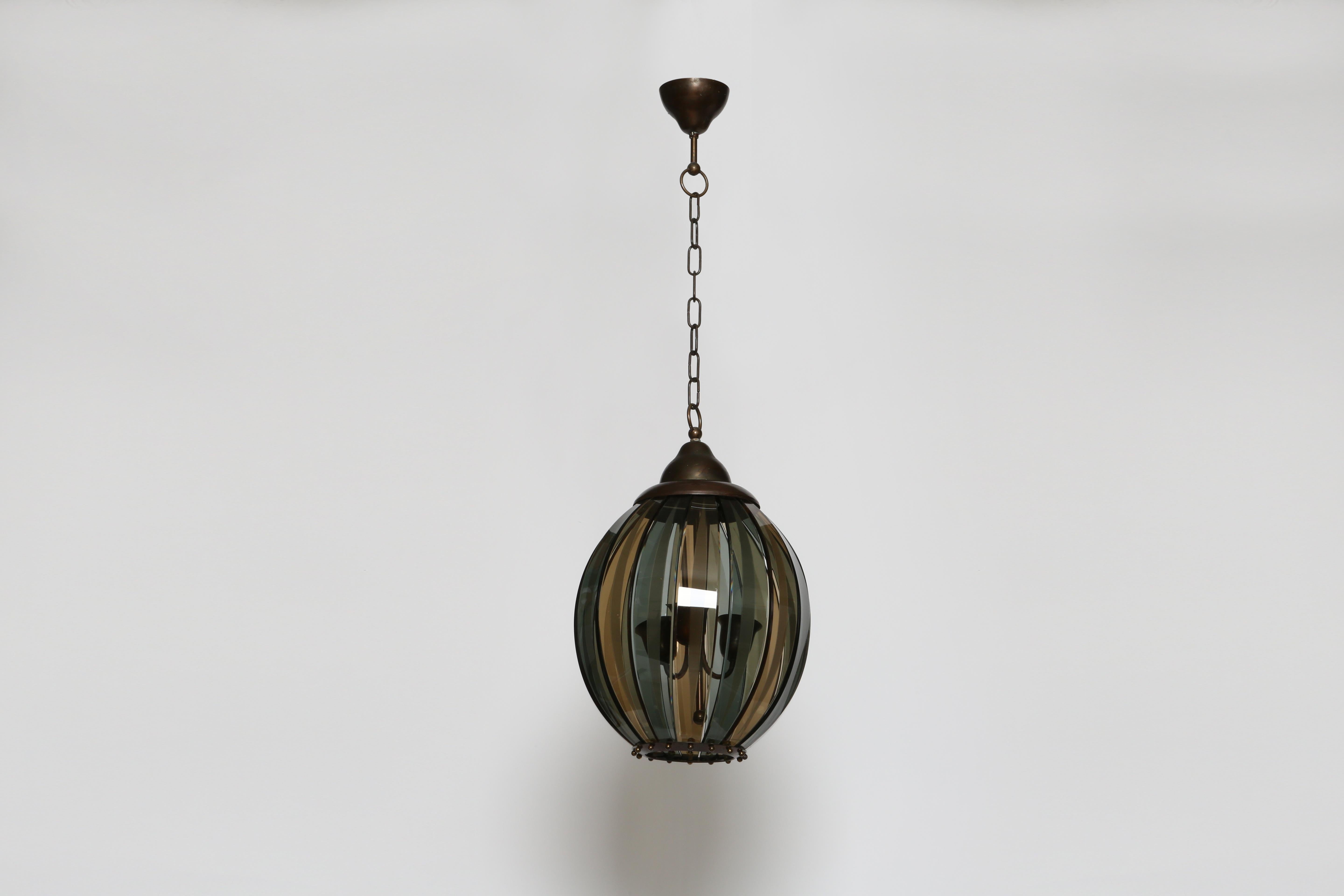 Italian Ceiling Suspension Light by Stilnovo, attributed For Sale