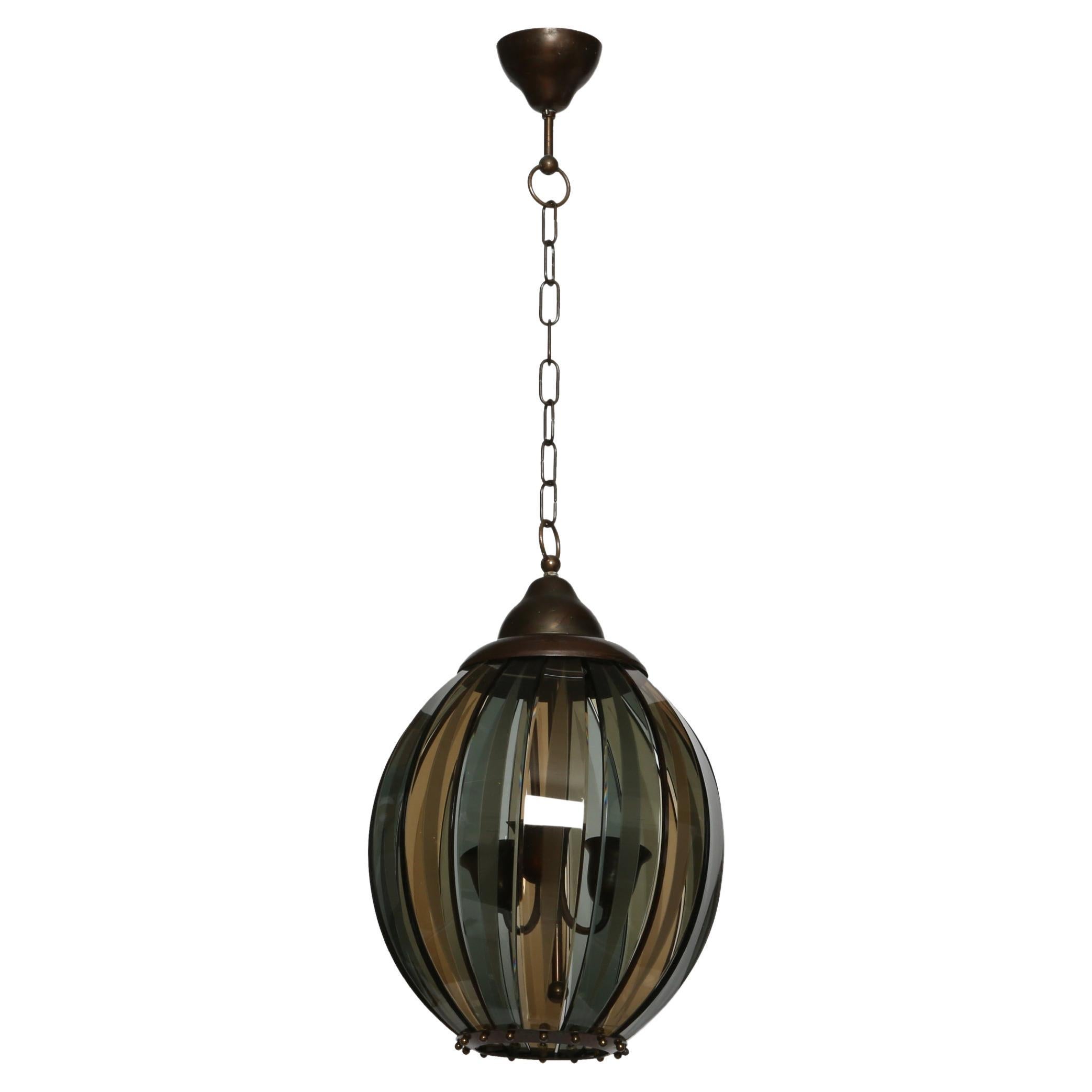Ceiling Suspension Light by Stilnovo, attributed For Sale