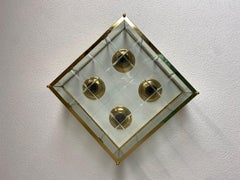 Ceiling/Wall Lamp in Style of Adolf Loos by WKR Germany