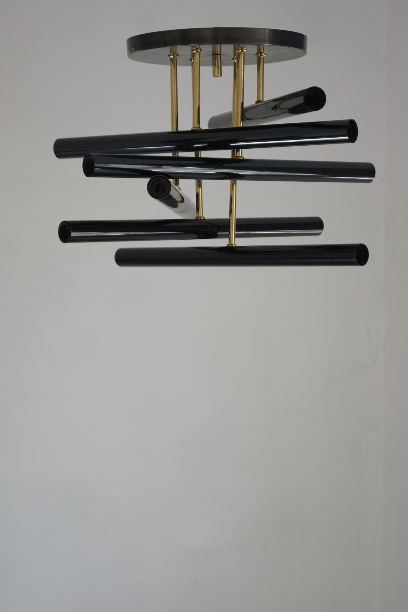 Applique da soffitto di Gaetano Sciolari per Boulanger 1970 in vendita 4