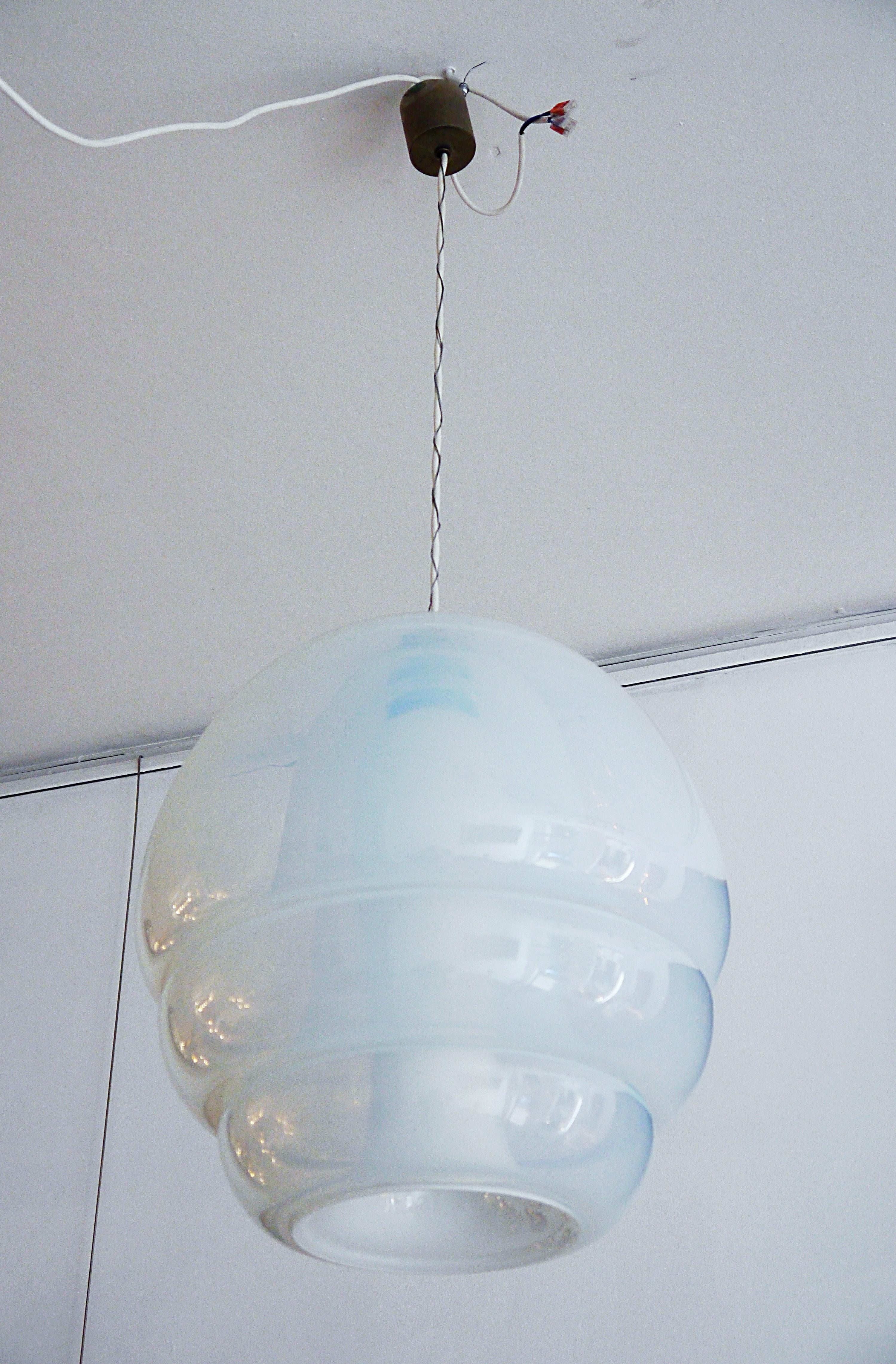 Ceilling Light LS 134 by Carlo Nason for Mazzega, Italy, 1969 In Good Condition In Brussels, BE