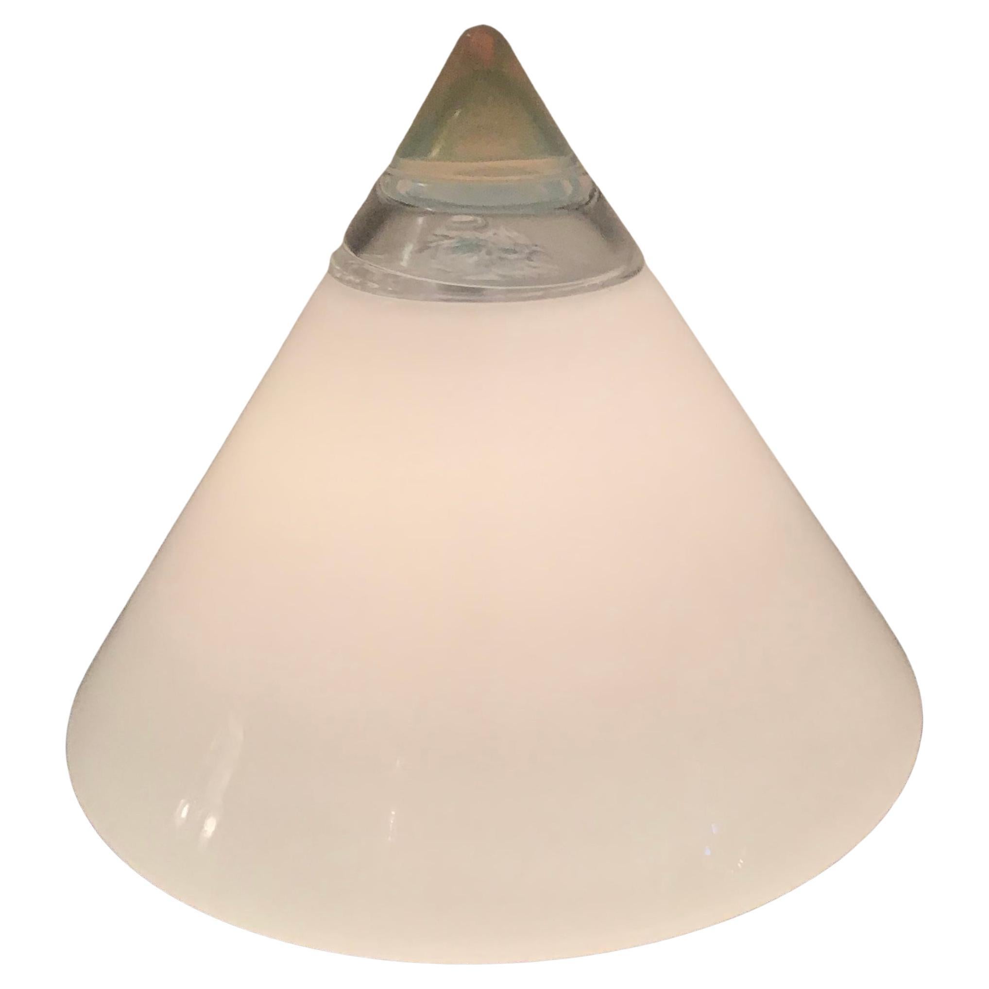 Ceilling Light/Table Lamp Murano Glass Leucos 1960 Italy For Sale
