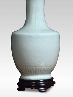 Celadon Baluster Table Lamp