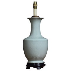 Celadon Baluster Table Lamp