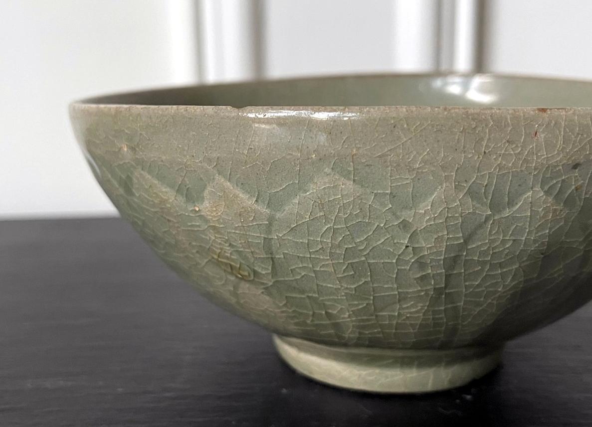 Celadon Ceramic Lotus Bowl Korean Goryeo Dynasty 5