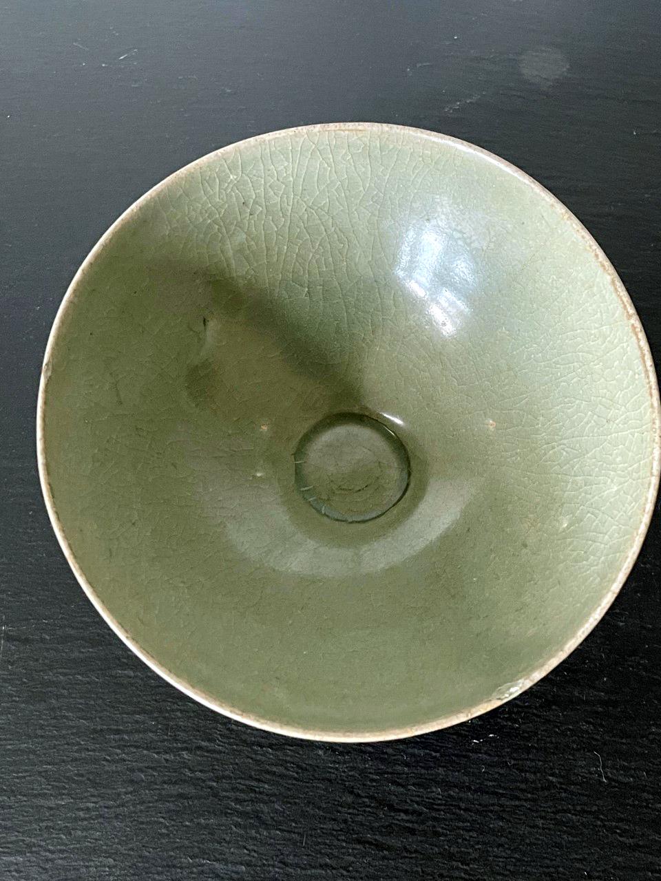 Celadon Ceramic Lotus Bowl Korean Goryeo Dynasty 1