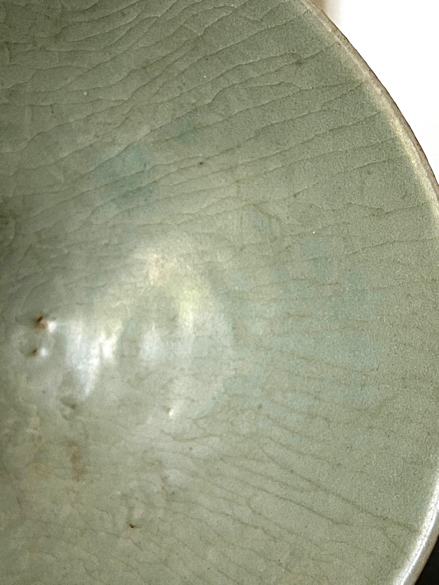 Celadon Ceramic Tea Bowl Korean Goryeo Dynasty For Sale 4