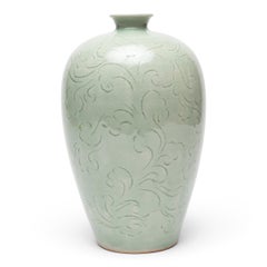 Vase Meiping en nuage céladon