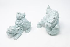 Celadon Foo Dogs, Andrea by Sadek
