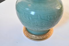 Celadon Glazed Porcelain Lamps
