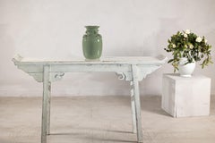 Celadon Green Glazed Ceramic Vase with Applied Fruit and Leaf Detail