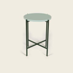 Celadon Green Porcelain Small Deck Table by Ox Denmarq