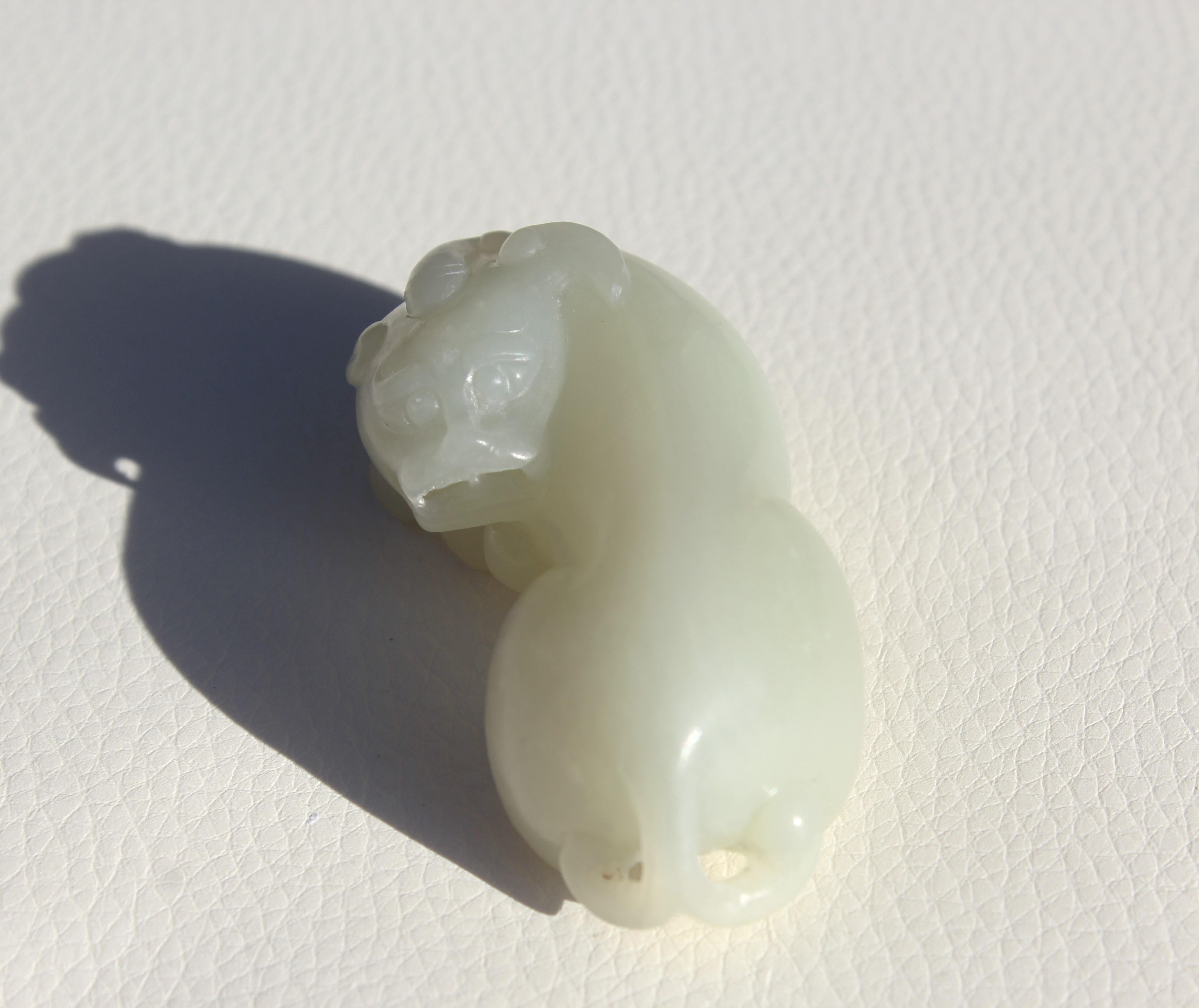 Celadon Jade Fabelhafte Bestie im Angebot 7