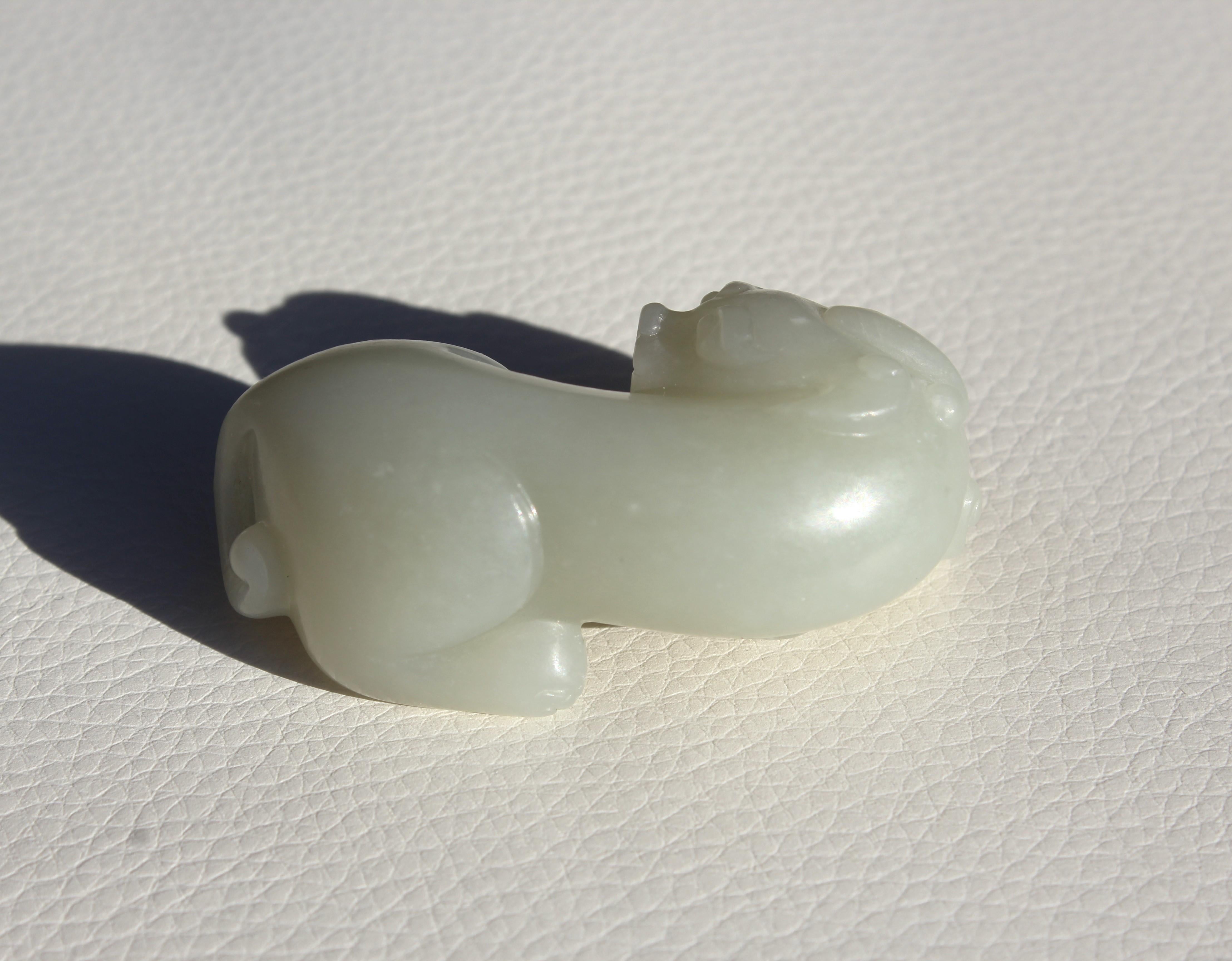 Celadon Jade Fabelhafte Bestie im Angebot 8