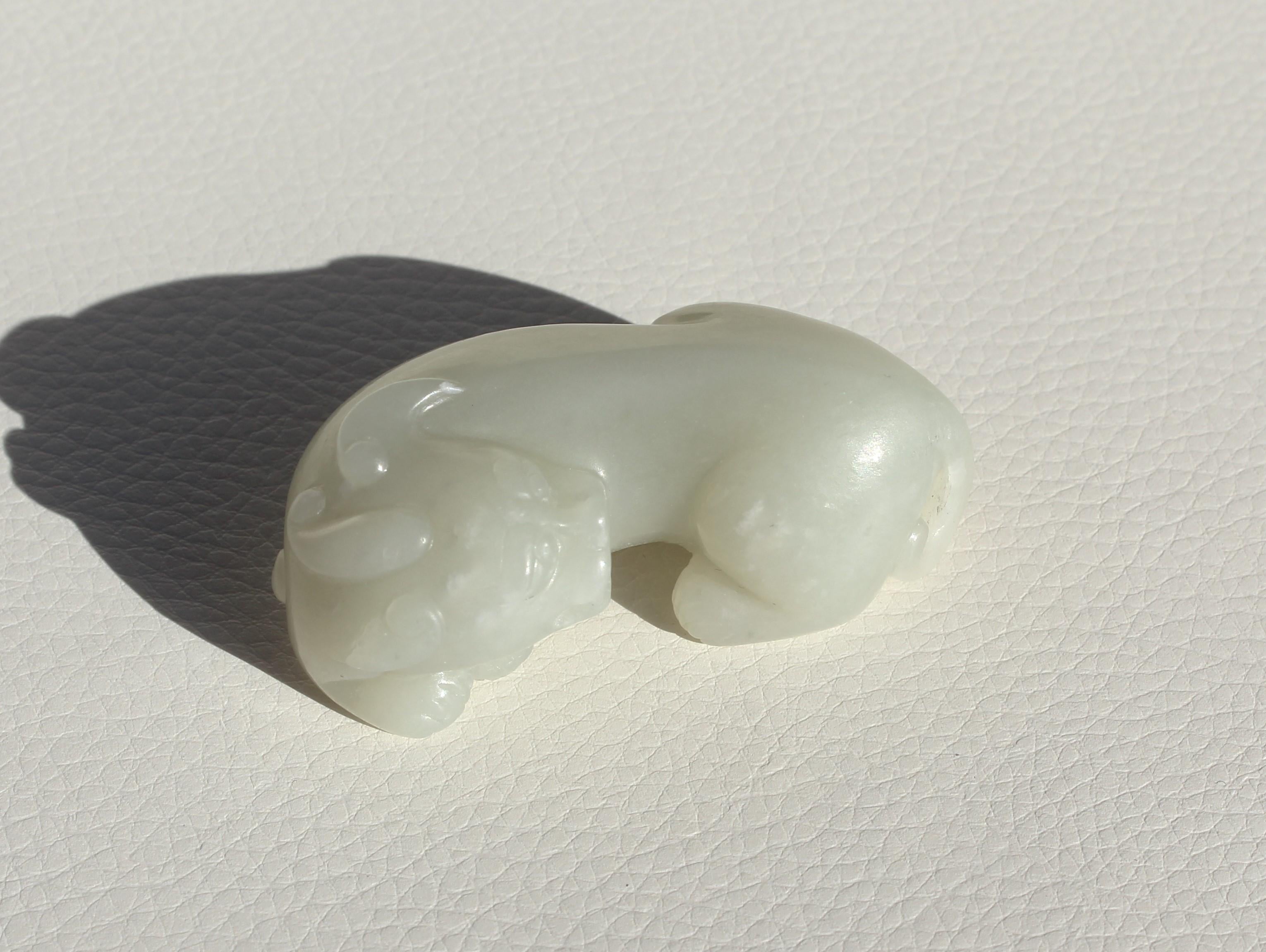 Celadon Jade Fabelhafte Bestie im Angebot 5