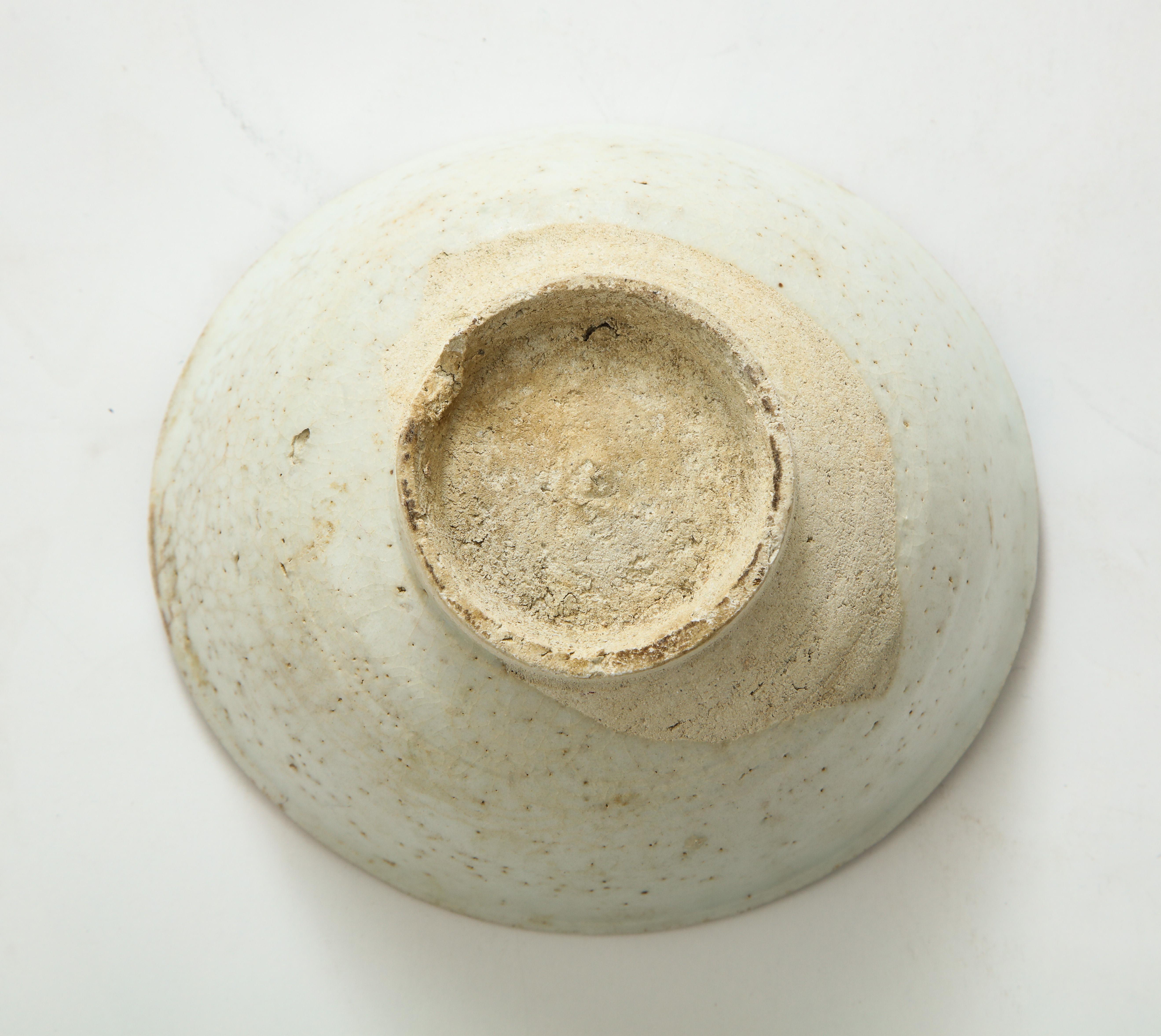 Korean Celadon Porcelain Bowl, Attributed to Chosen Period, Korea