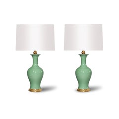 Celadon Porcelain Lamps